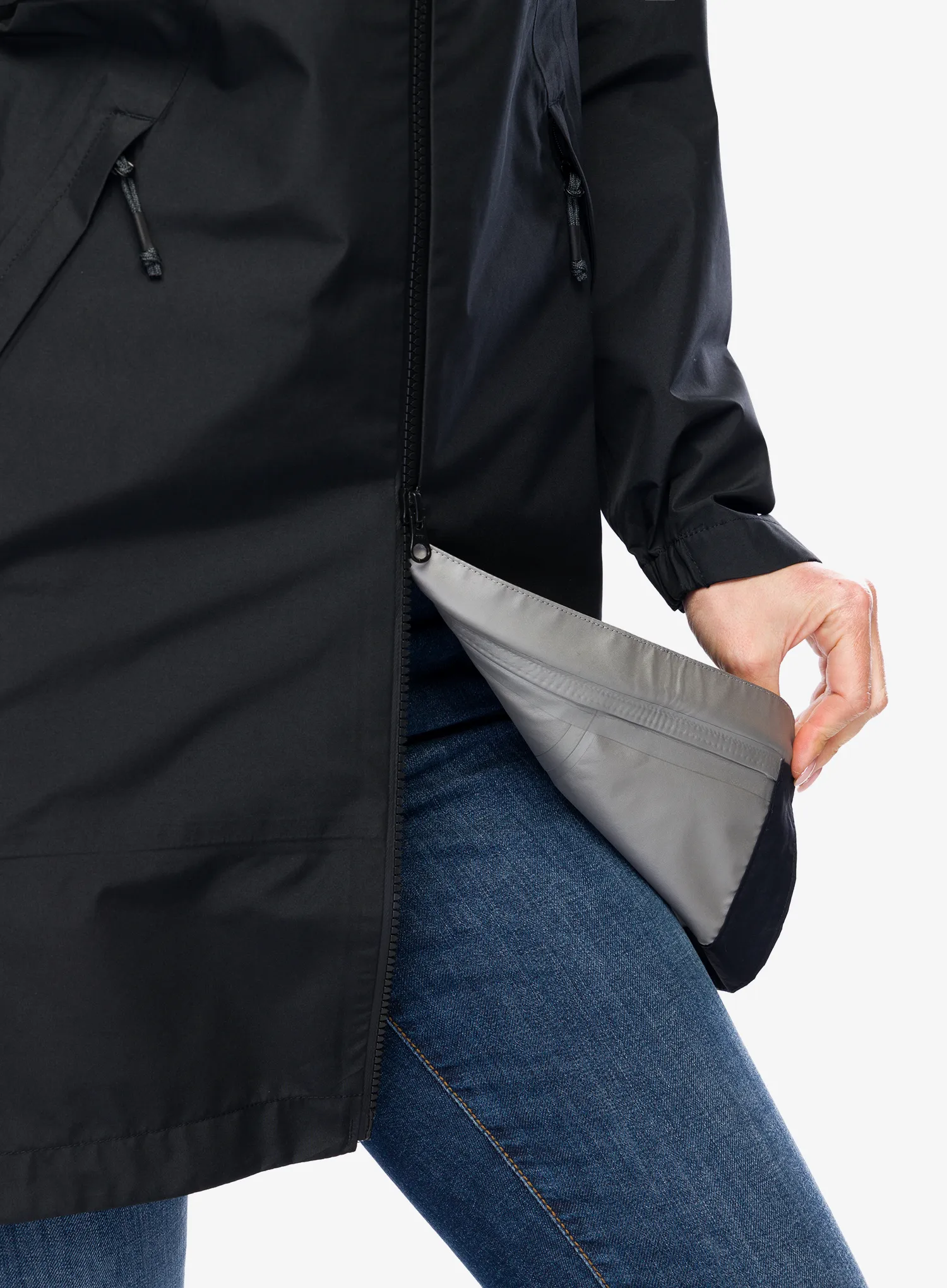 Dámské nepromokavy kabát Berghaus Rothley - black/black