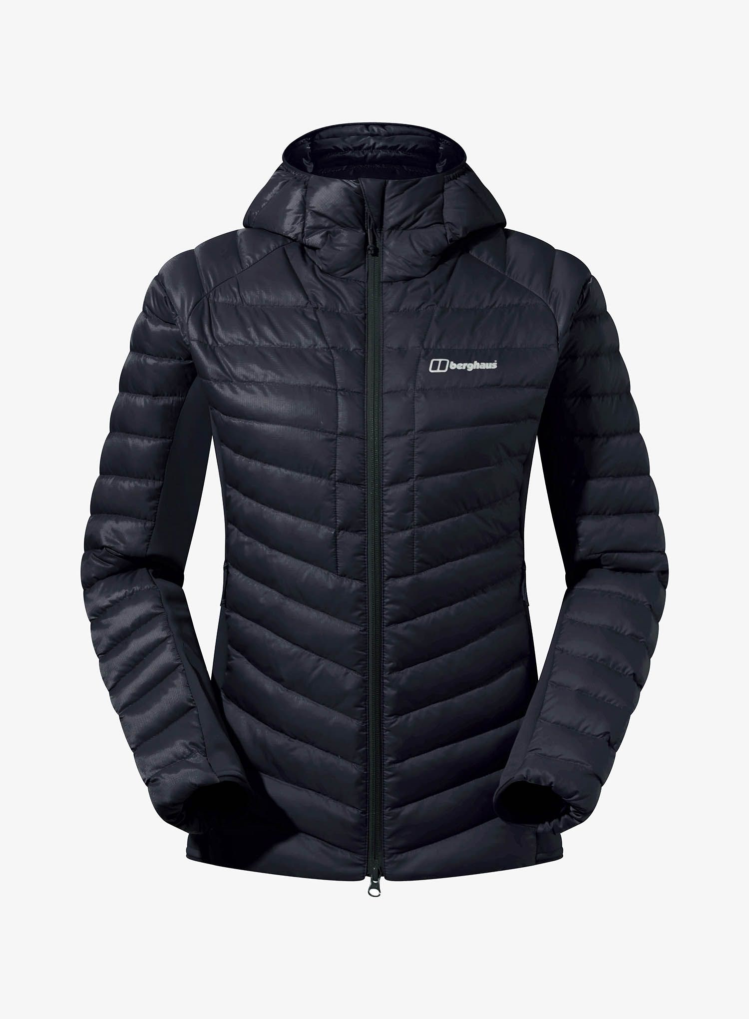 Dámská péřová bunda Berghaus Tephra Stretch Reflect 2.0 Hoody - black