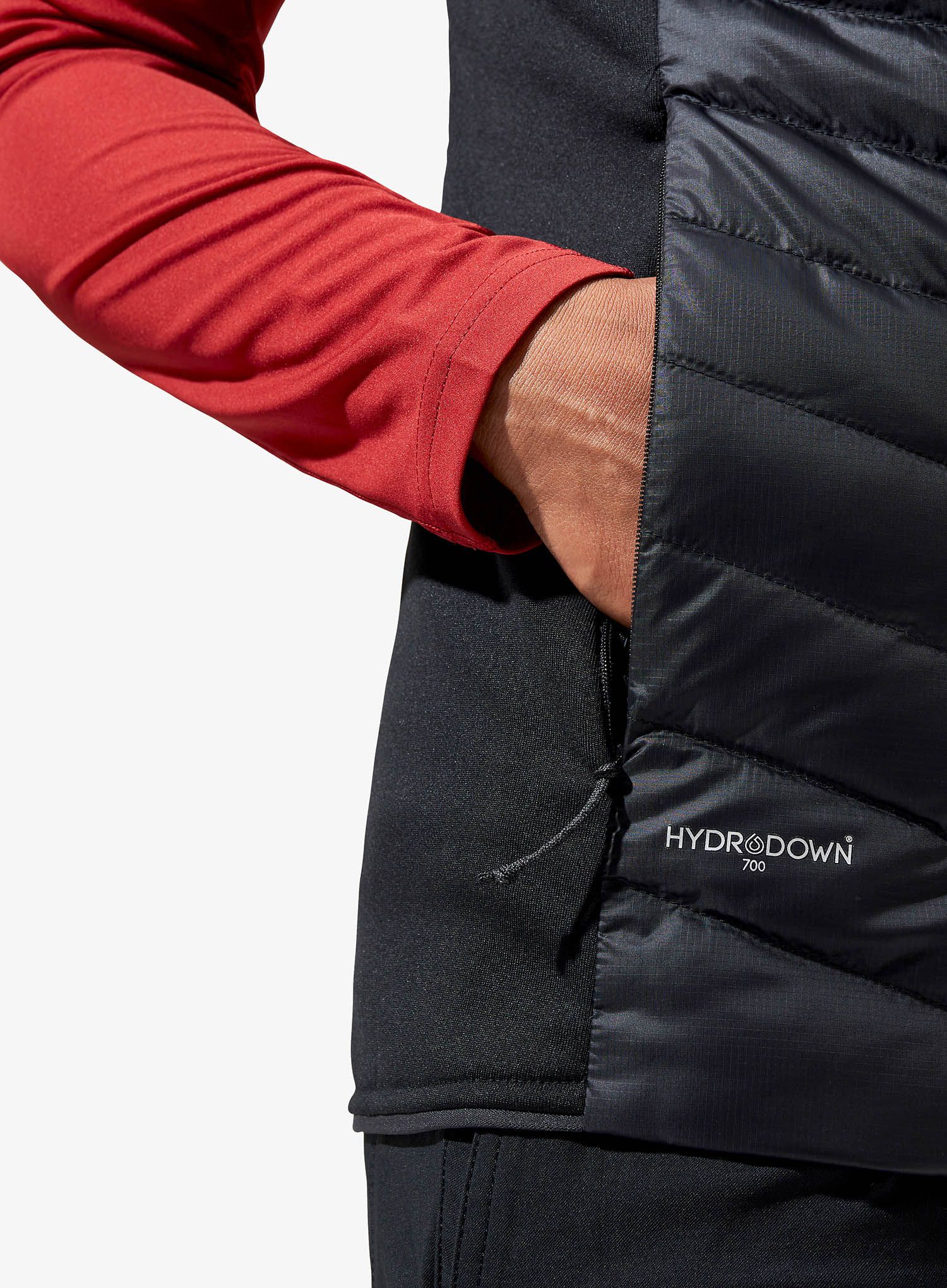 Péřová vesta dámská Berghaus Tephra Stretch Reflect 2.0 Vest - black