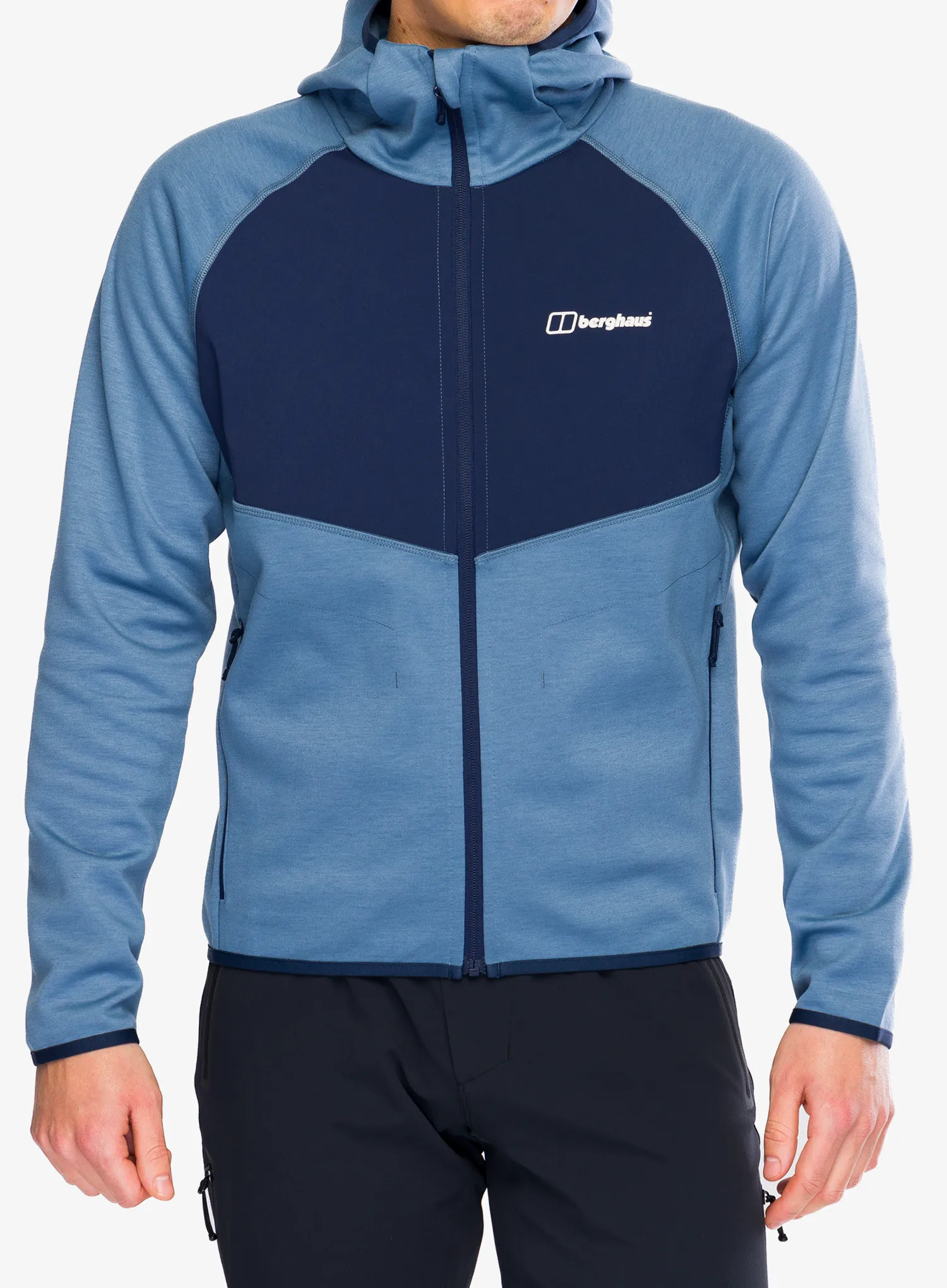 Mikina s kapucí Berghaus Trawden Jacket - trooper/dusk