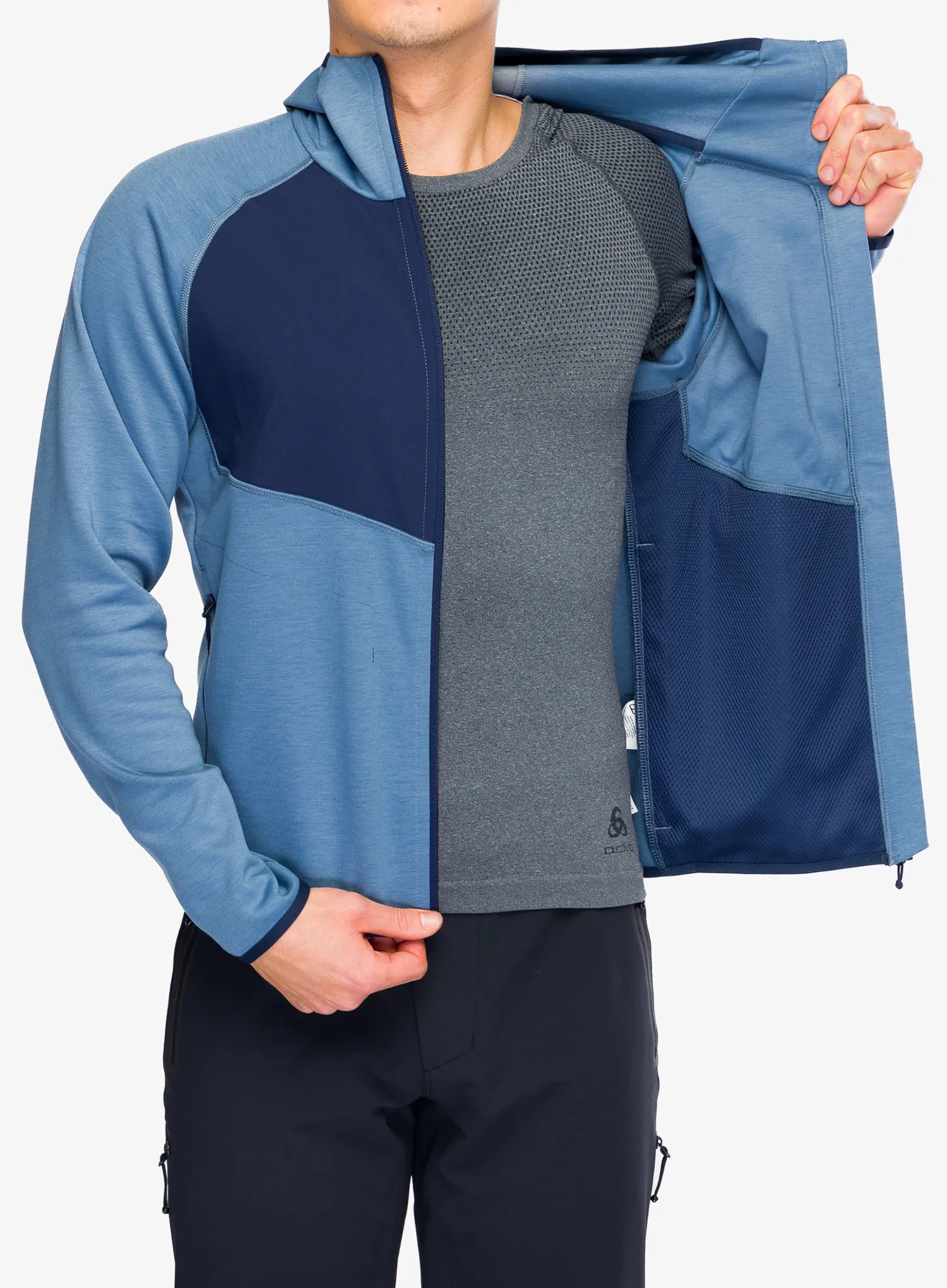 Mikina s kapucí Berghaus Trawden Jacket - trooper/dusk