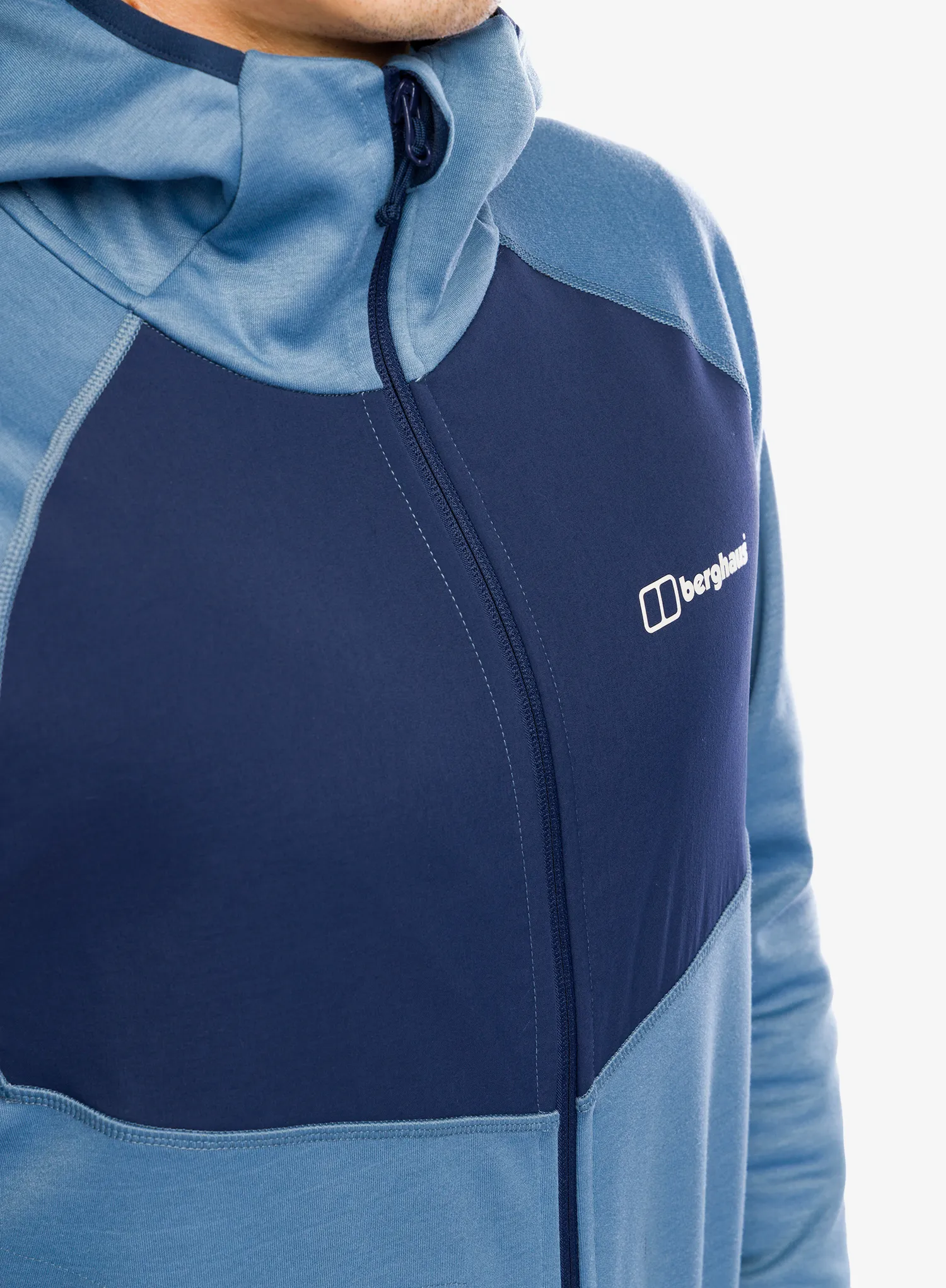 Mikina s kapucí Berghaus Trawden Jacket - trooper/dusk