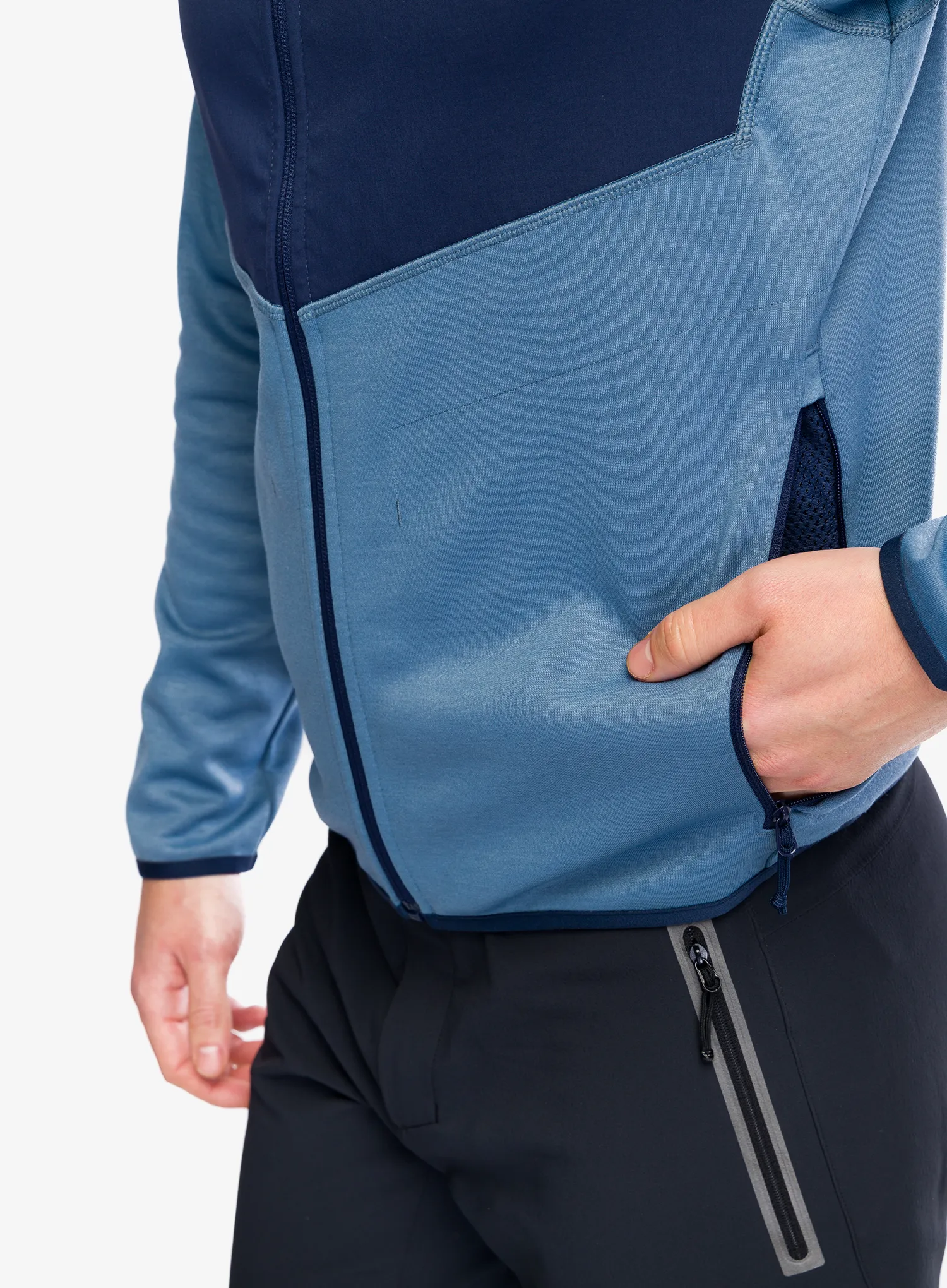 Mikina s kapucí Berghaus Trawden Jacket - trooper/dusk