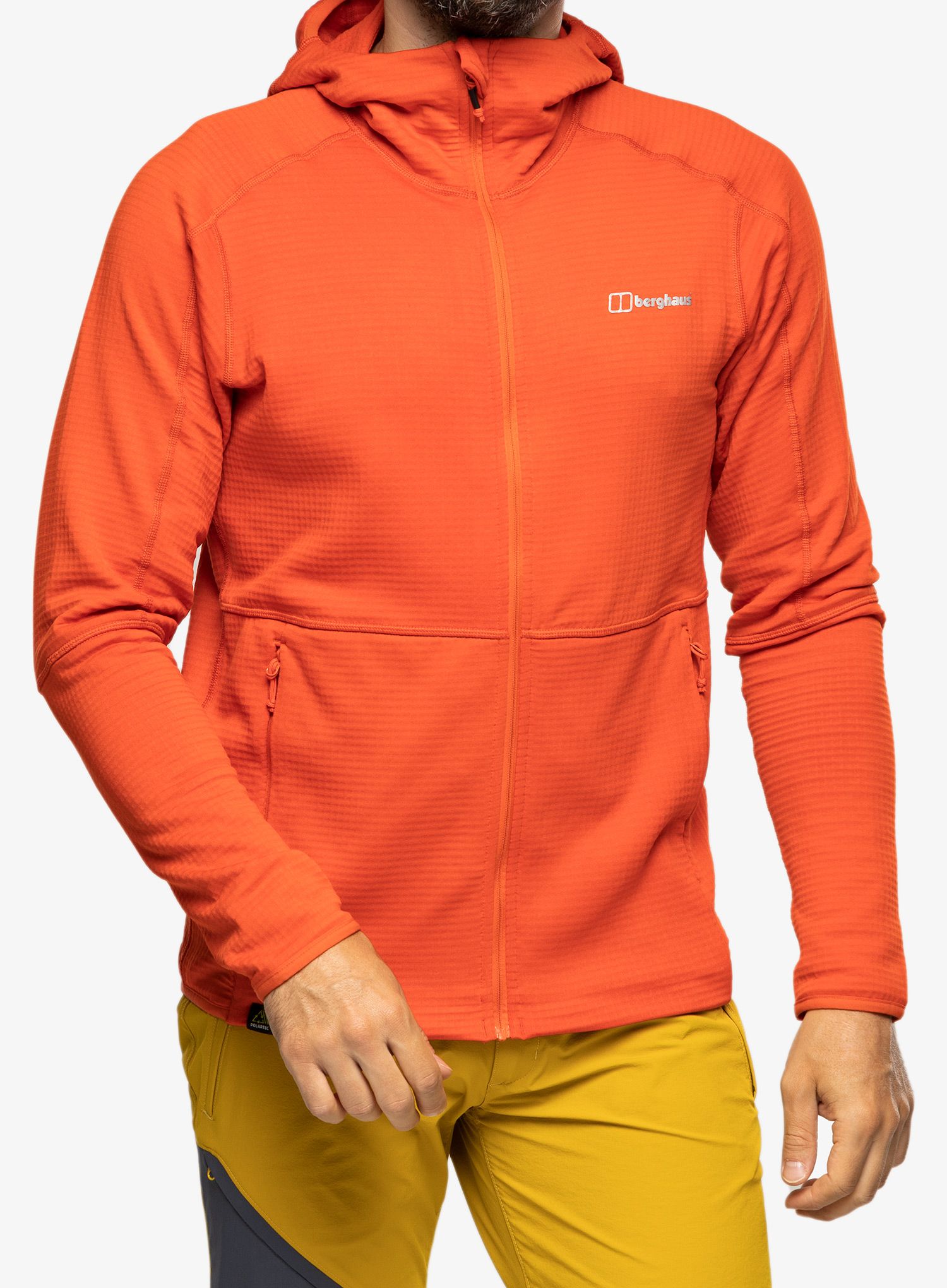 Fleece mikina Berghaus Vanth Fleece Jacket HD- am orange