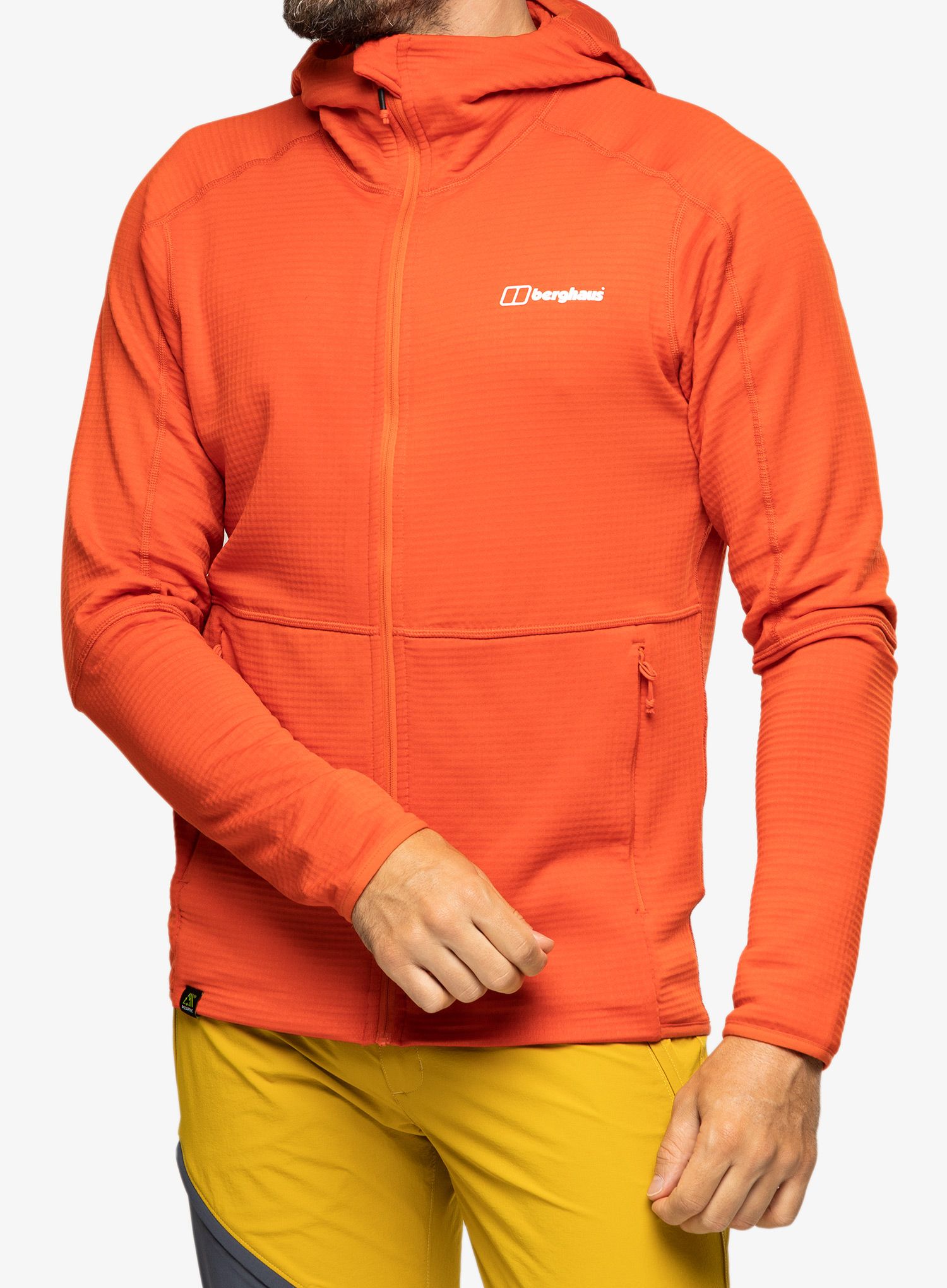 Fleece mikina Berghaus Vanth Fleece Jacket HD- am orange