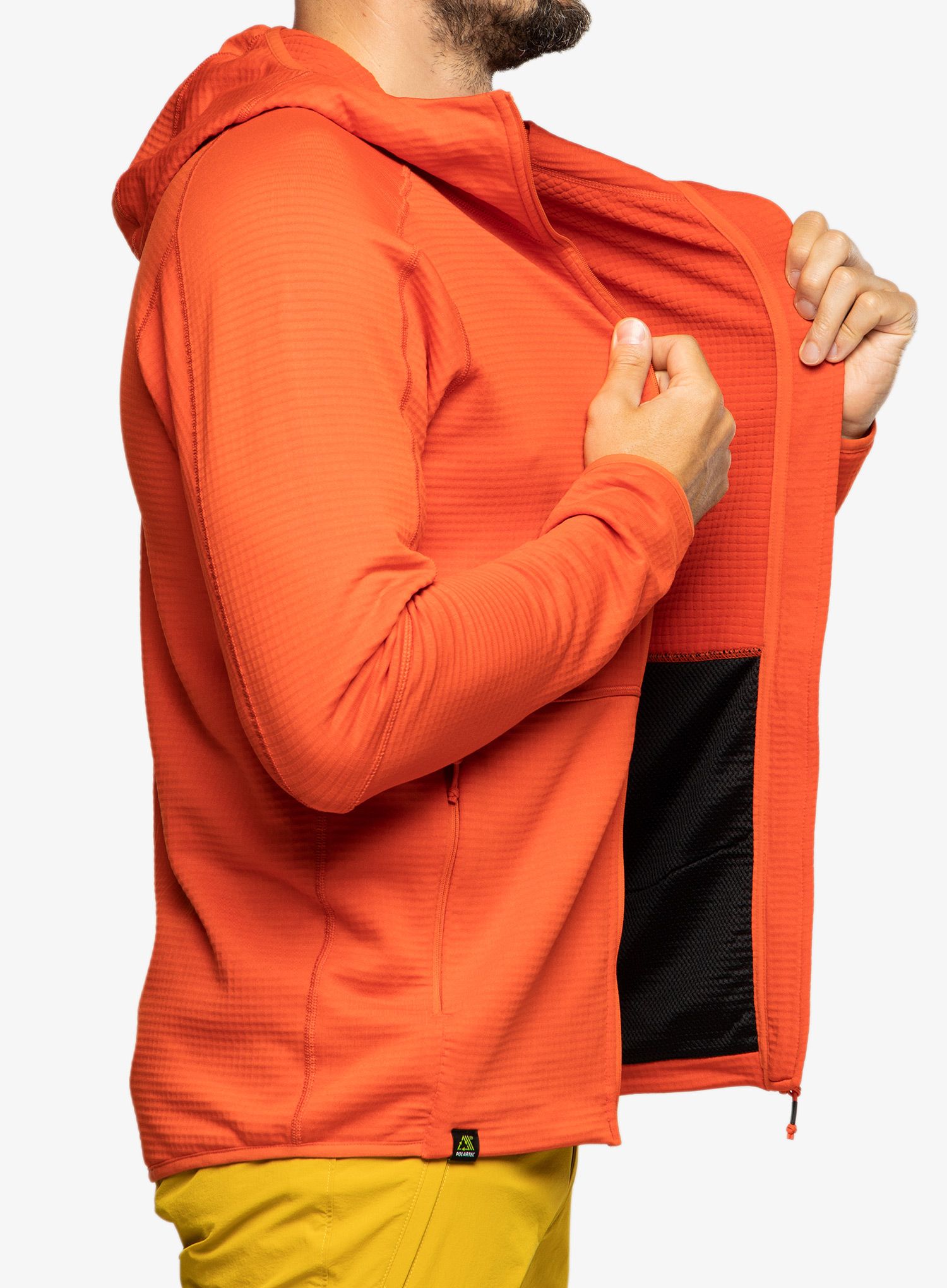 Fleece mikina Berghaus Vanth Fleece Jacket HD- am orange