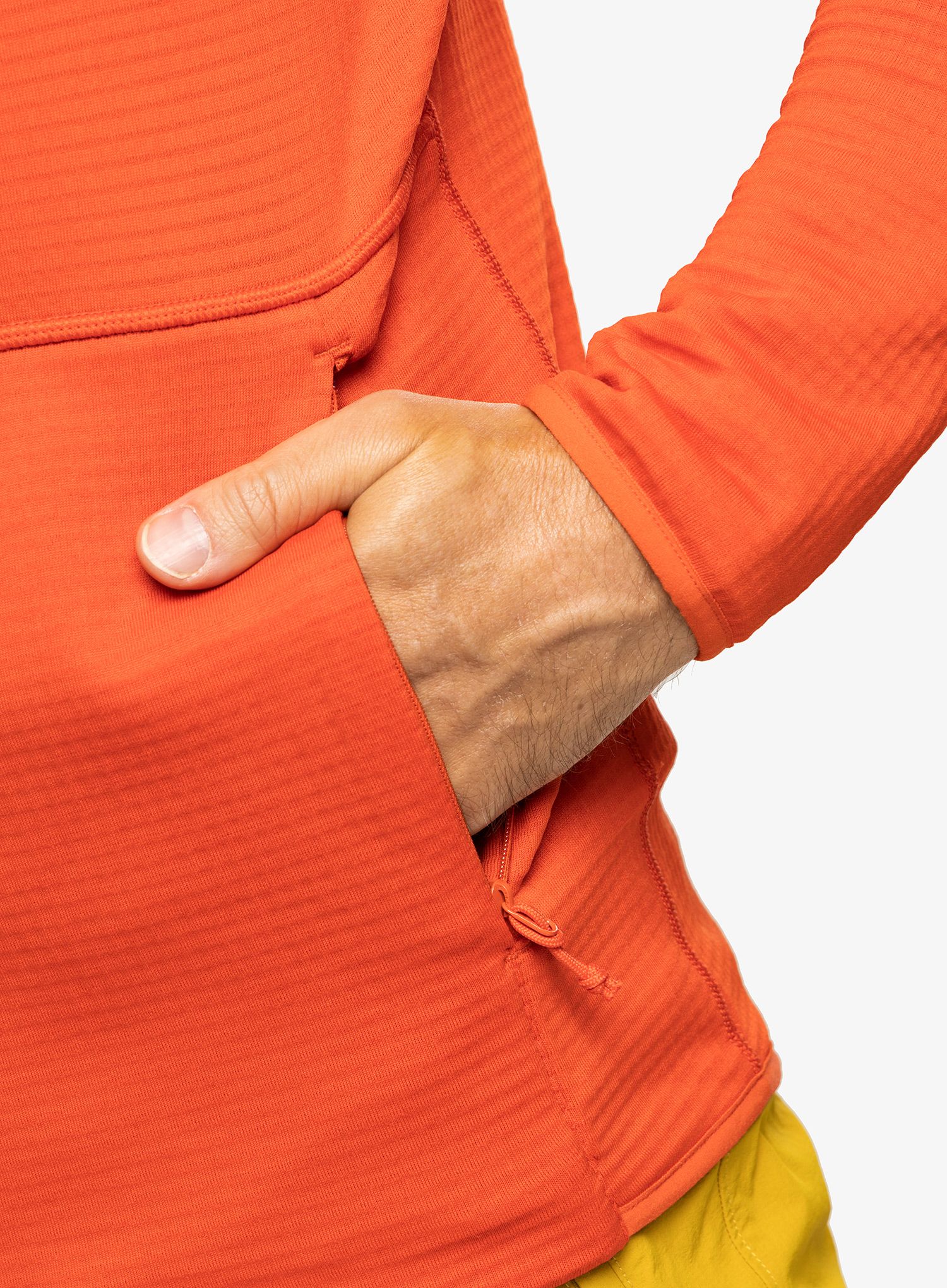 Fleece mikina Berghaus Vanth Fleece Jacket HD- am orange