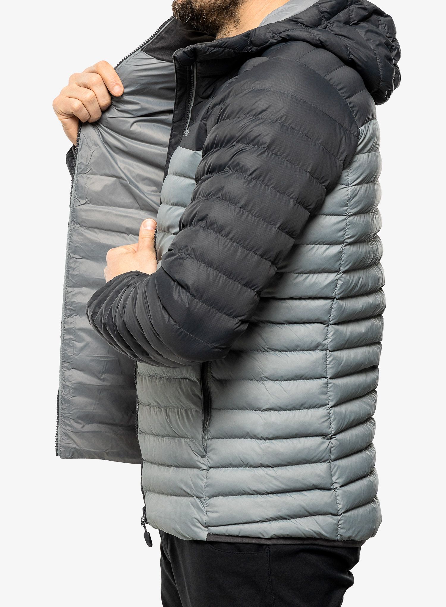 Zateplená bunda Berghaus Vaskye Jacket - monument/grey