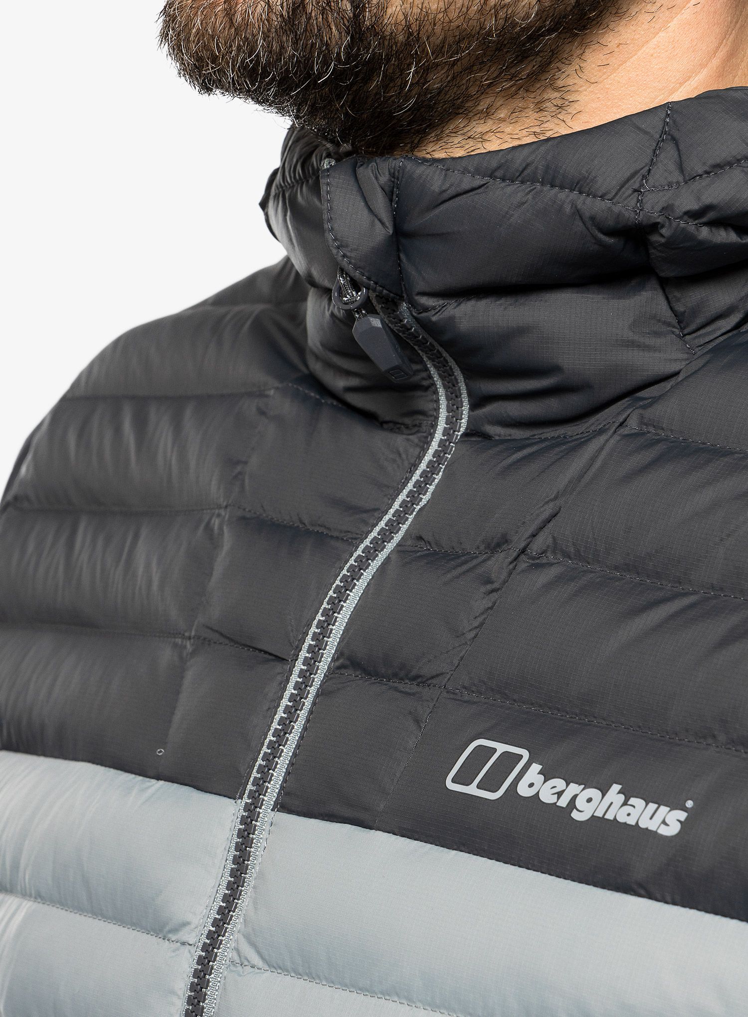 Zateplená bunda Berghaus Vaskye Jacket - monument/grey