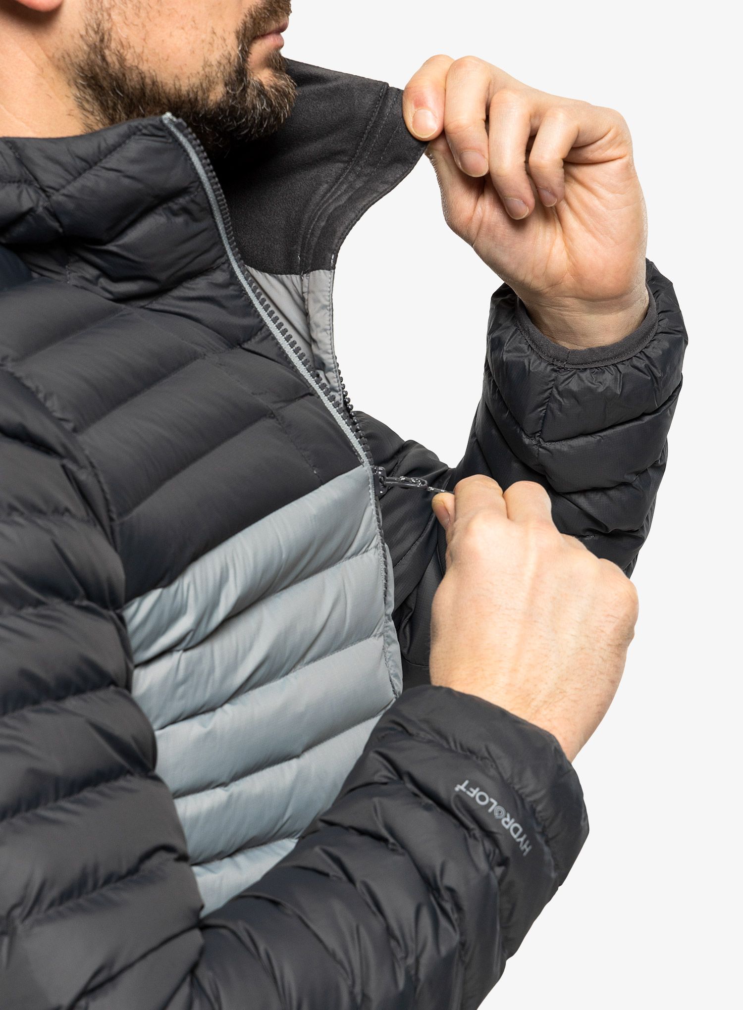 Zateplená bunda Berghaus Vaskye Jacket - monument/grey
