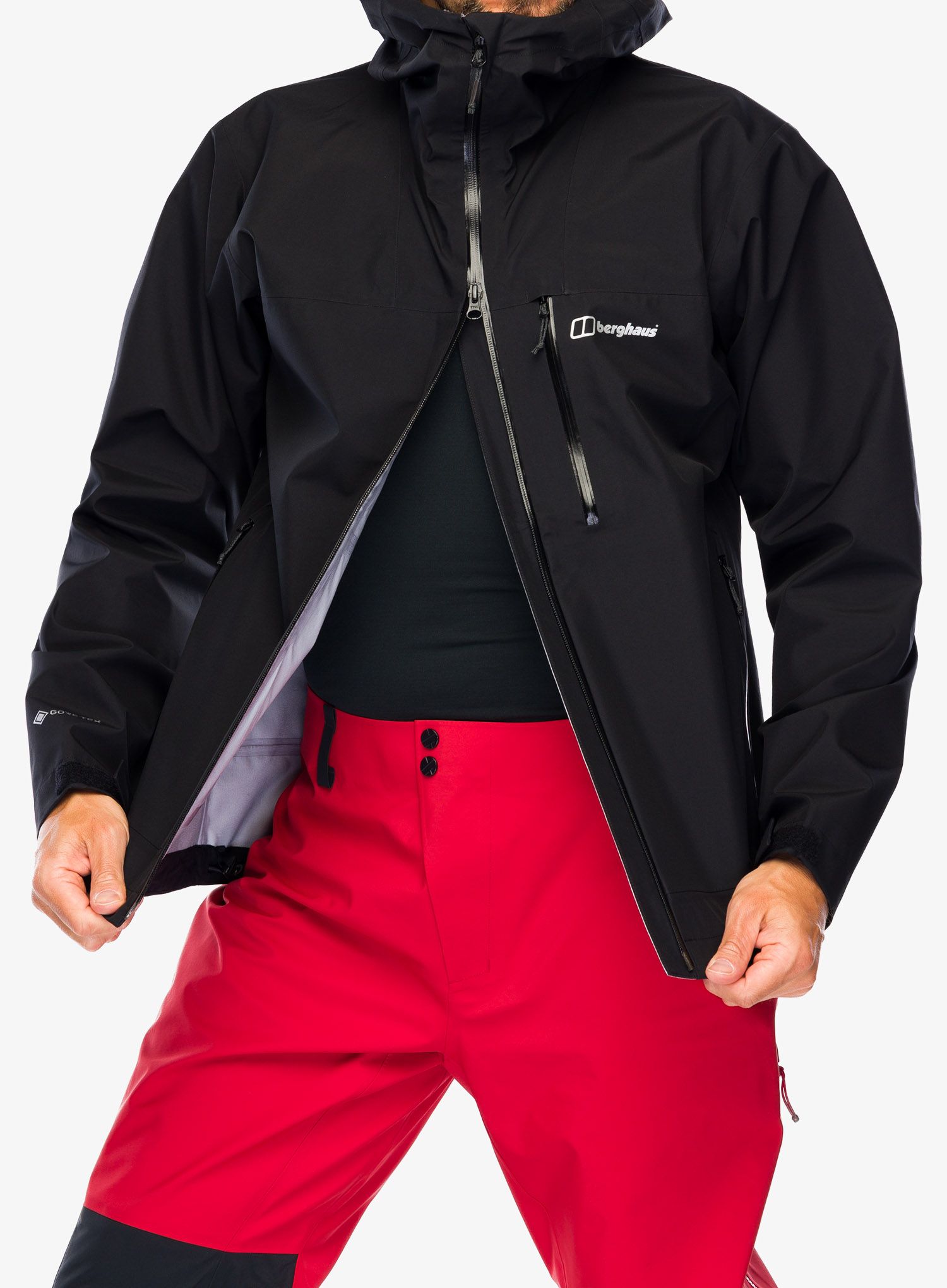 Bunda s membránou Berghaus Vorlich 3L GTX Waterproof Jacket - black/black