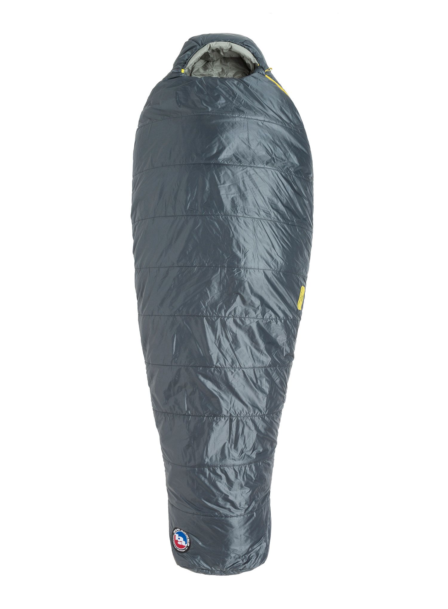 Spací pytel Big Agnes Anthracite 30 Reg Left (183 cm) - slate