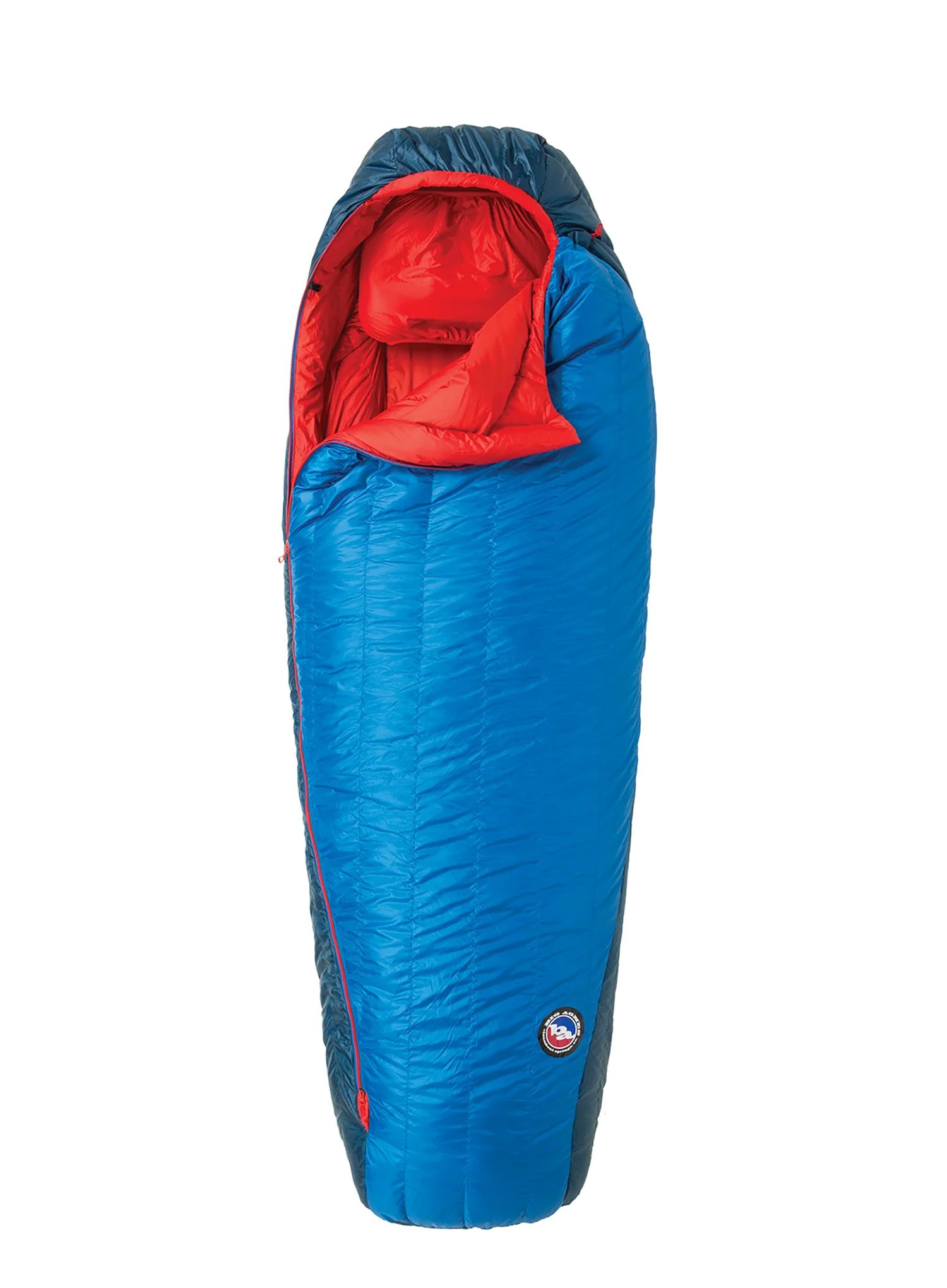 Spací pytel Big Agnes Anvil Horn 15 (183 cm) Regular Left - blue/red