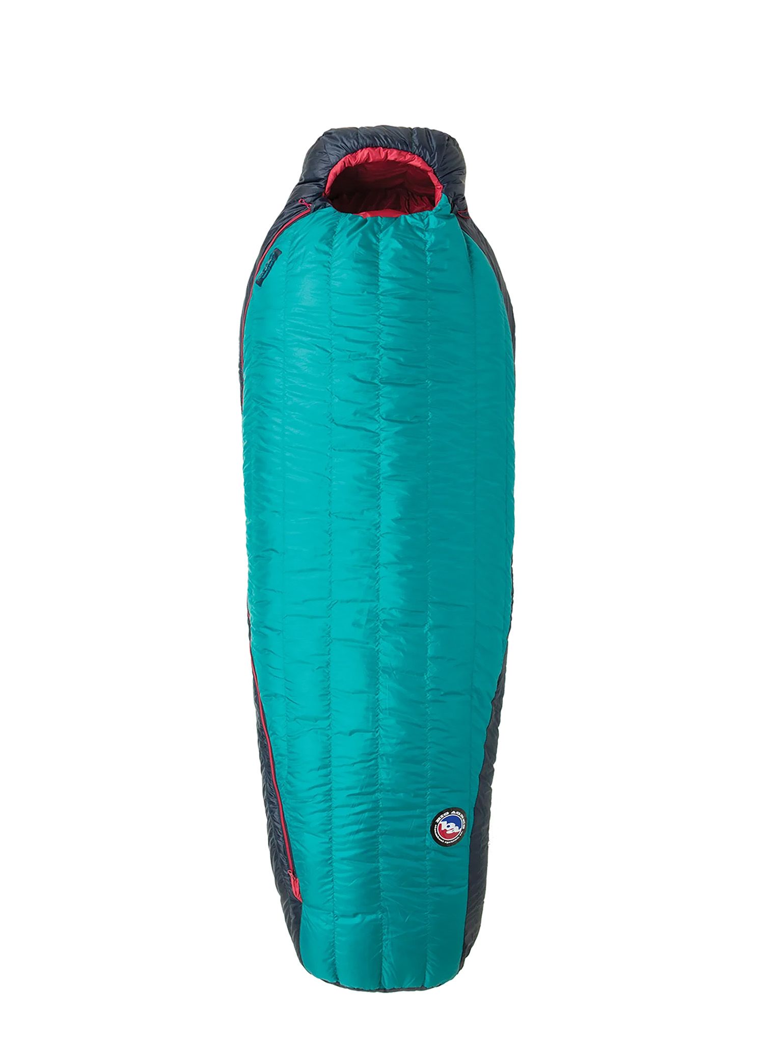 Perovy spacák Big Agnes Daisy Mae 15 (168 cm) Petite Right - aqua/navy