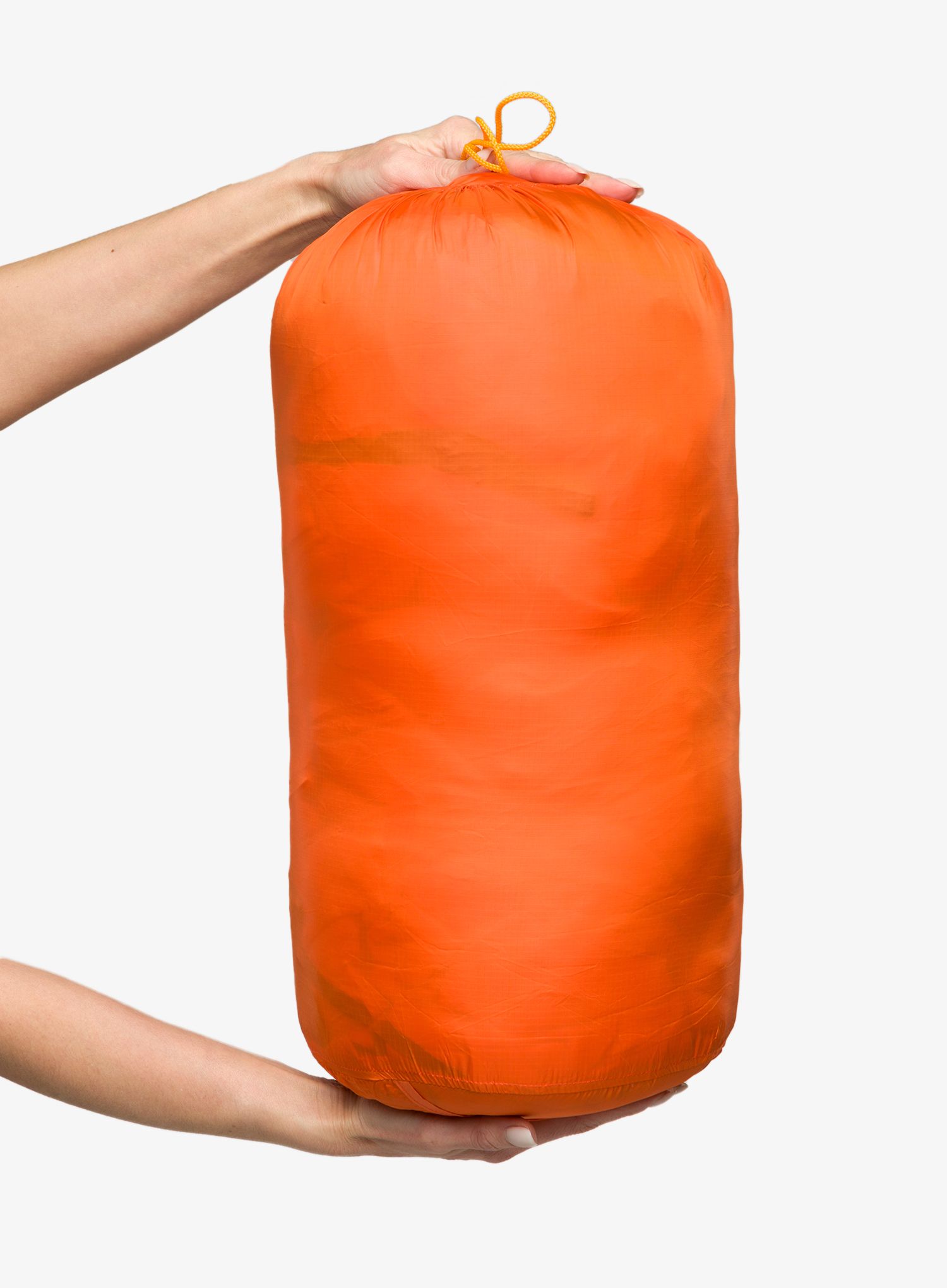 Spacák Big Agnes Lost Dog 15 (198 cm) Long Left - orange/navy