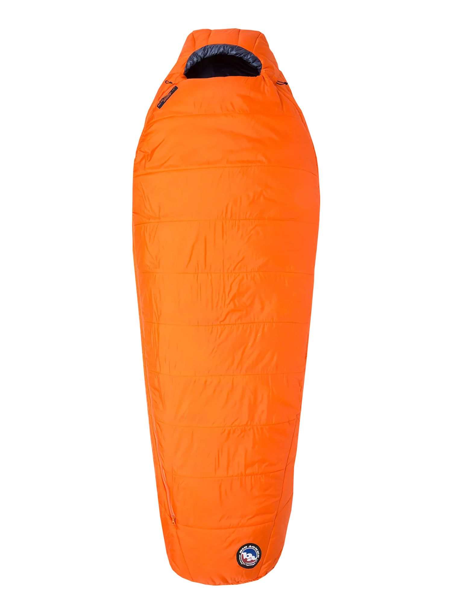 Spacák Big Agnes Lost Dog 15 (198 cm) Long Left - orange/navy