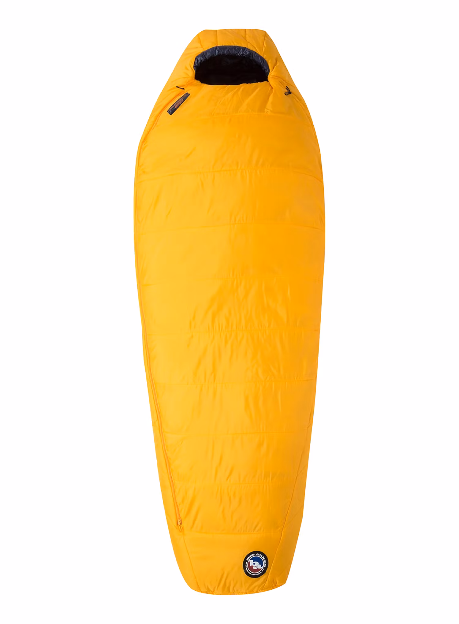 Spacák Big Agnes Lost Dog 30 (198 cm) Long Left - yellow/navy