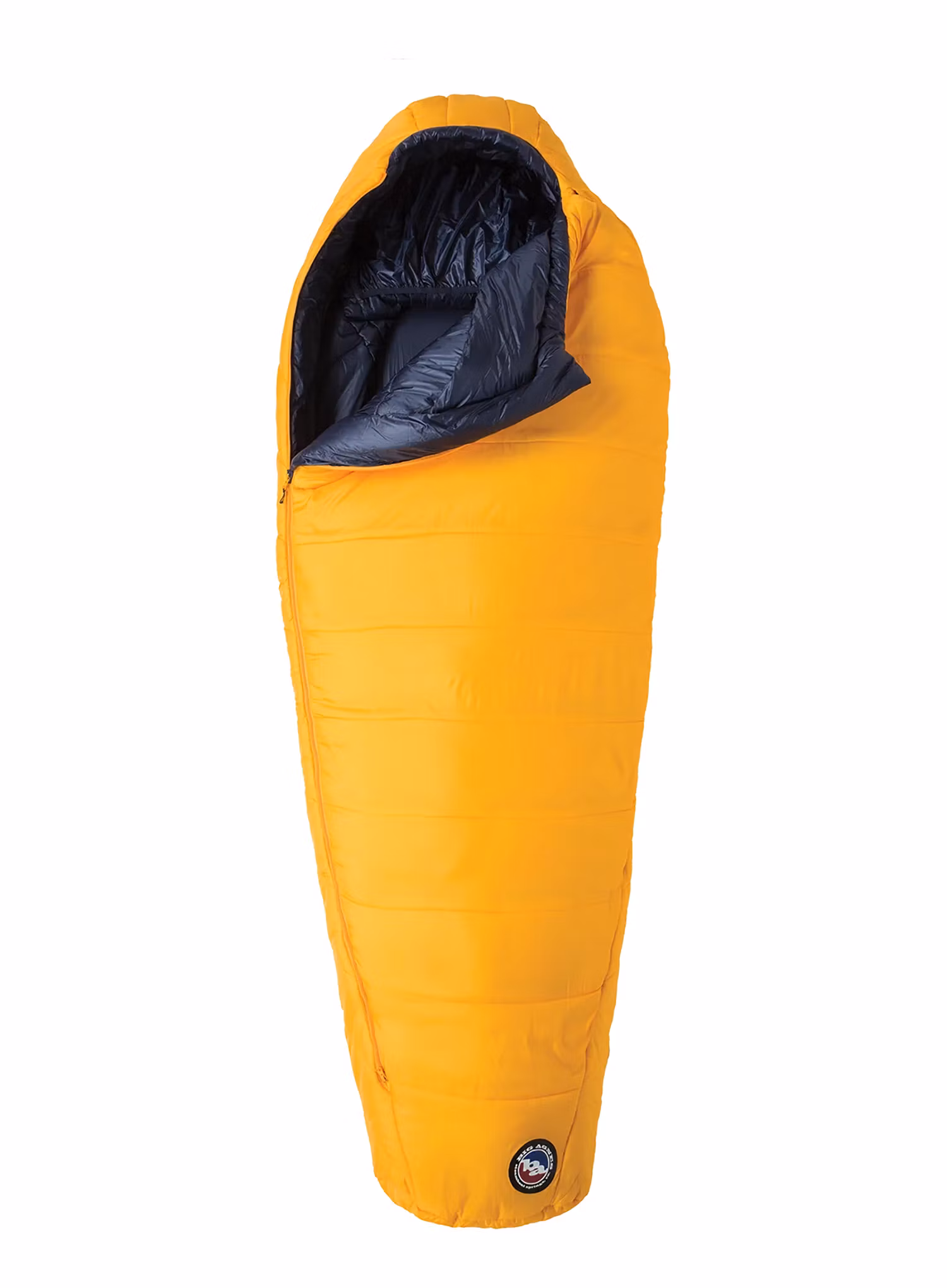 Spacák Big Agnes Lost Dog 30 (198 cm) Long Left - yellow/navy