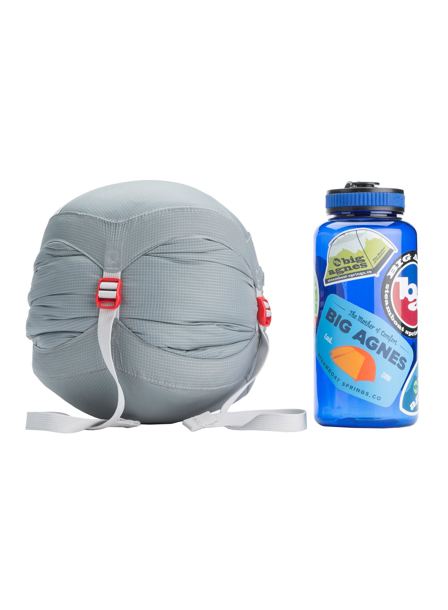 Spací pytel Big Agnes Lost Ranger Ul 3N1 15 (183 cm) Regular Left - gray/orange