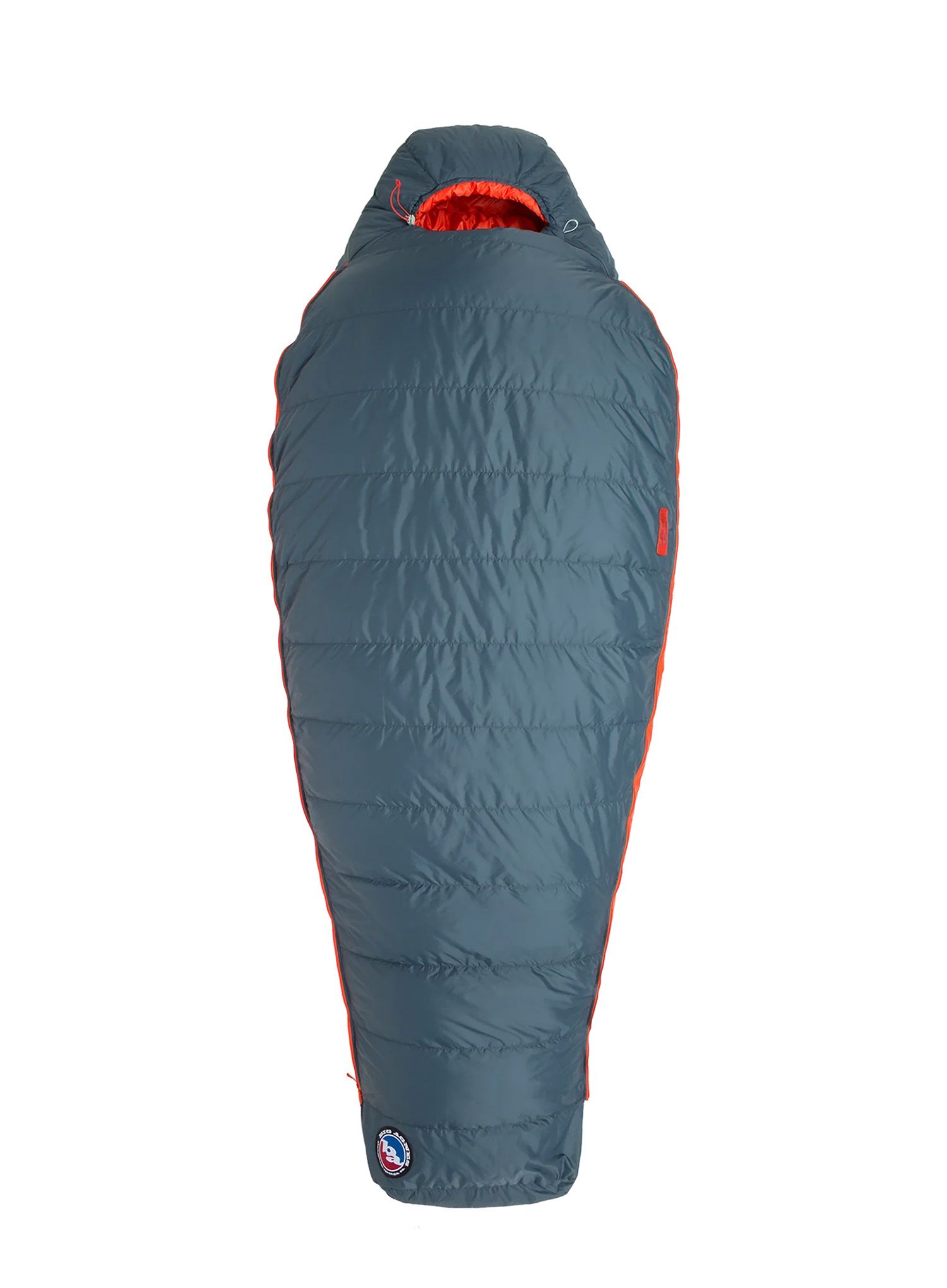 Perovy spacák Big Agnes Torchlight 20 (183 cm) Regular Left - slate/orange