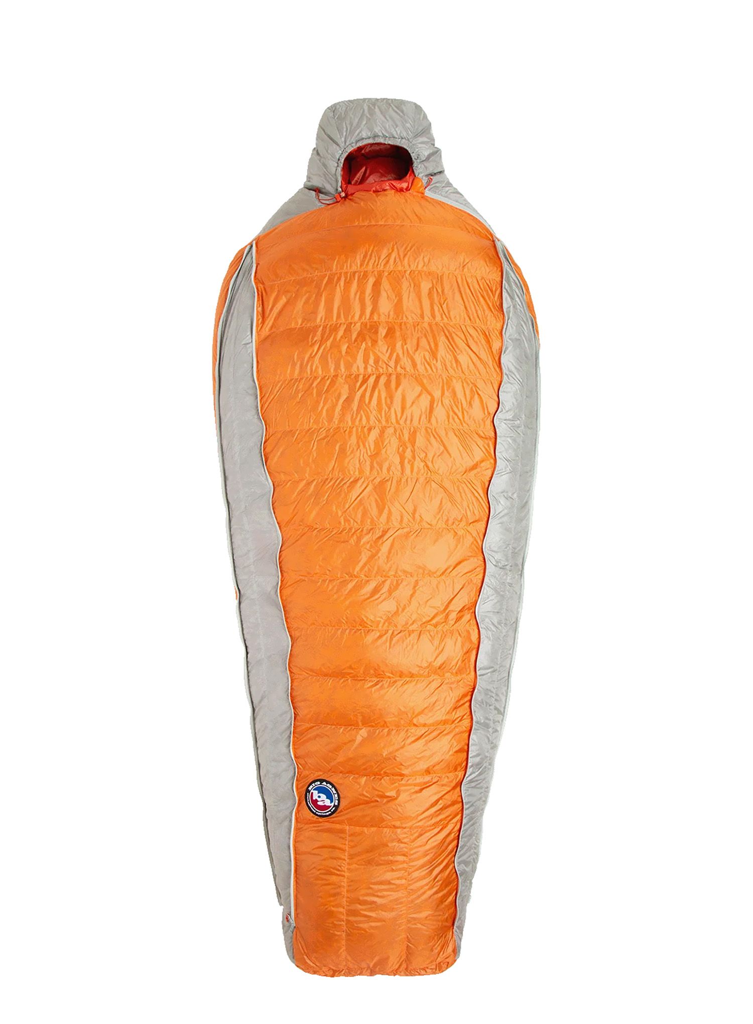 Perovy spacák Big Agnes Torchlight Ul 30 (183 cm) Regular Left - orange/gray
