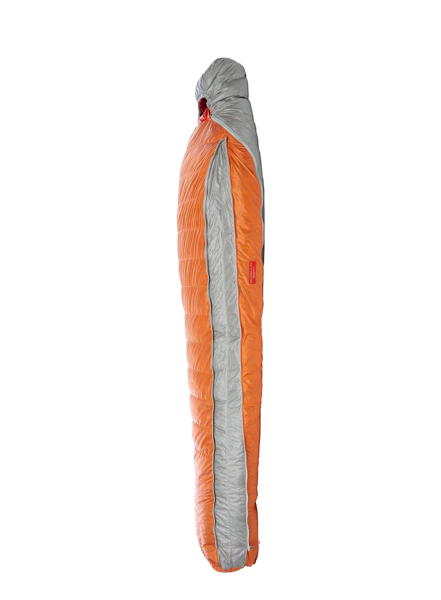 Perovy spacák Big Agnes Torchlight Ul 30 (183 cm) Regular Left - orange/gray