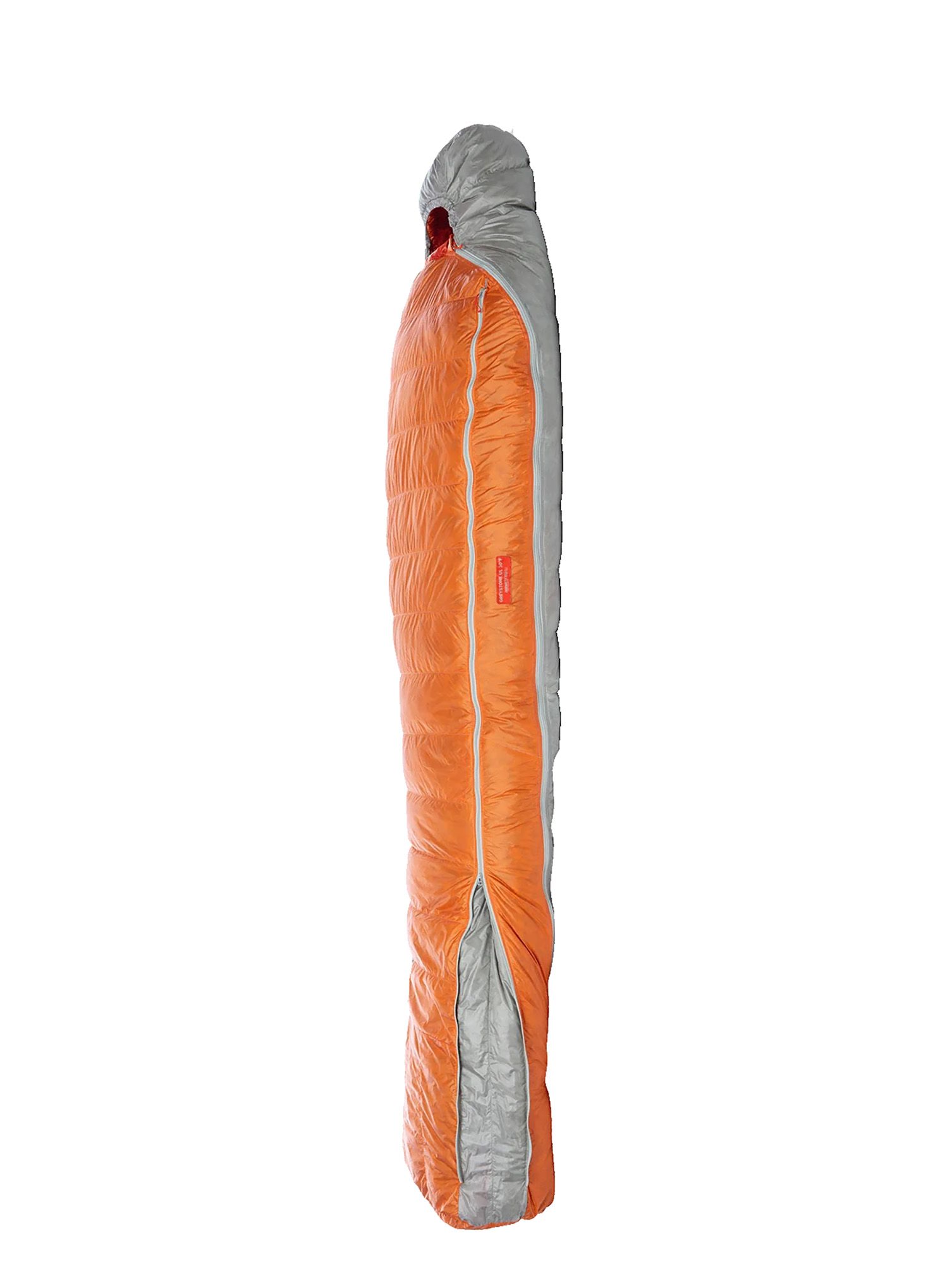 Perovy spacák Big Agnes Torchlight Ul 30 (183 cm) Regular Left - orange/gray