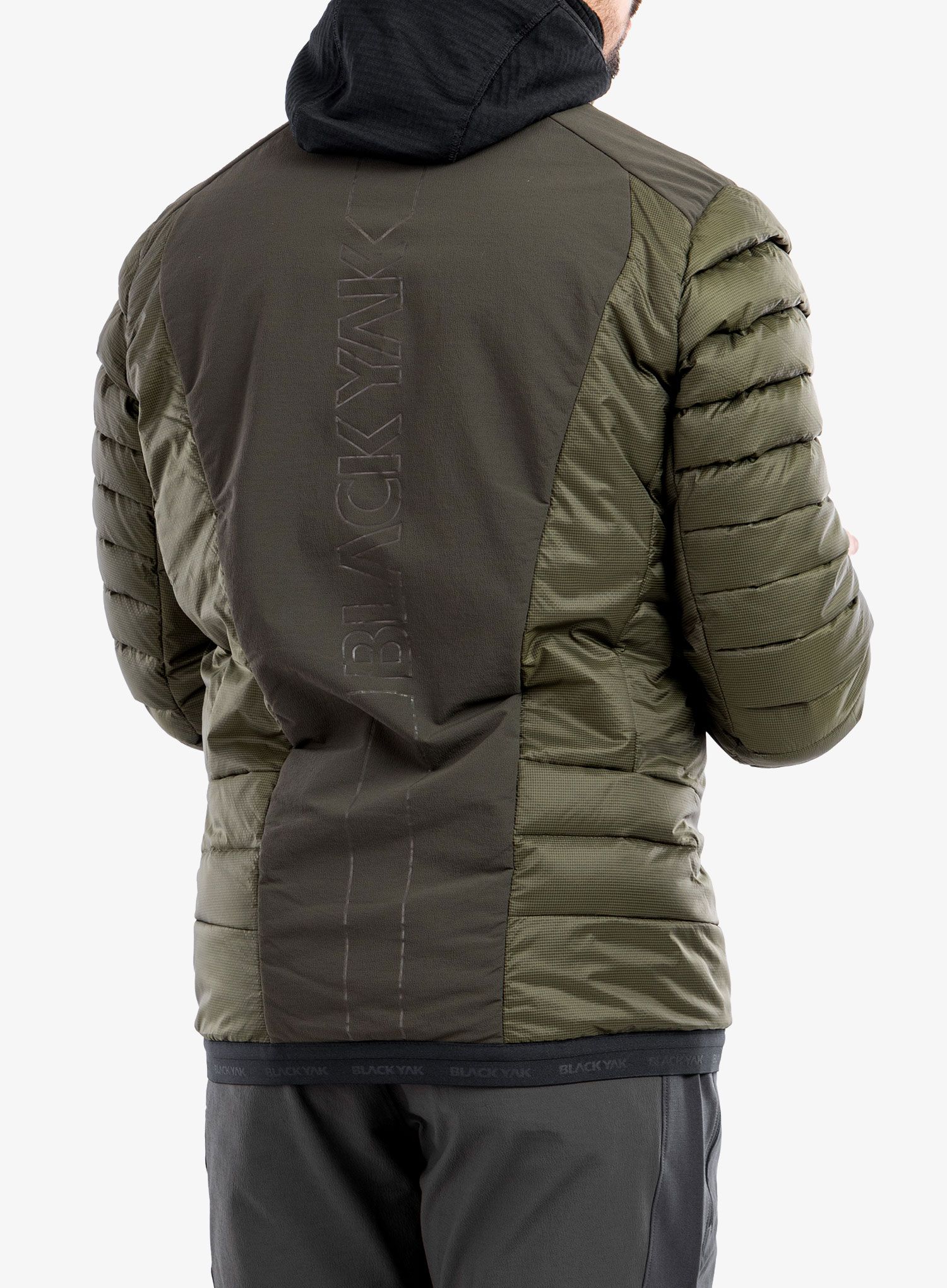 Bunda izolovaná BlackYak Bakosi - rifle green