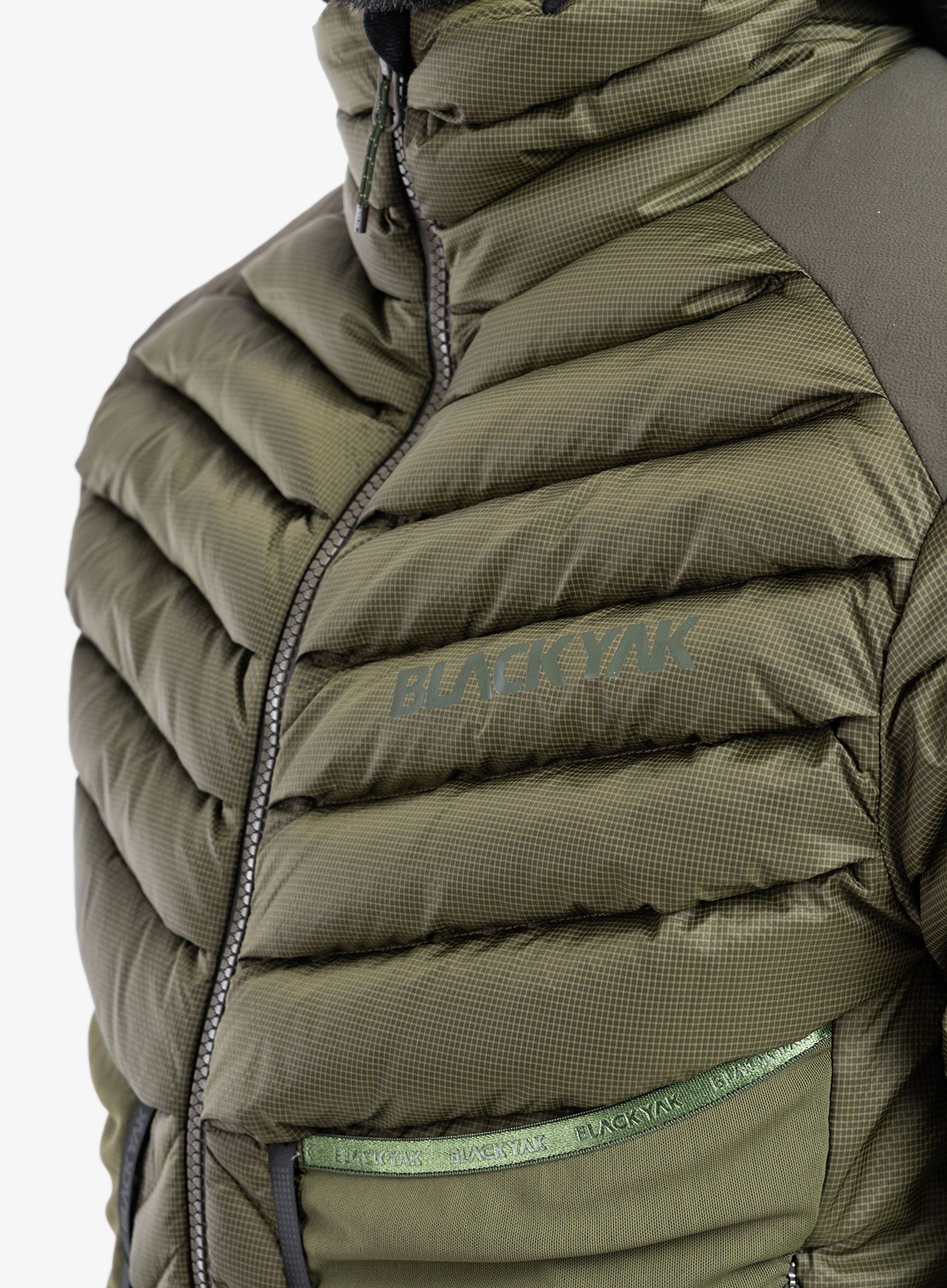 Bunda izolovaná BlackYak Bakosi - rifle green