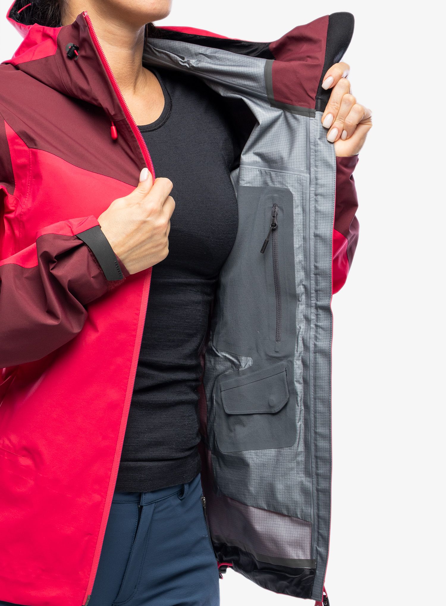 Bunda GORE-TEX dámská BlackYak Barzona Jacket - love potion