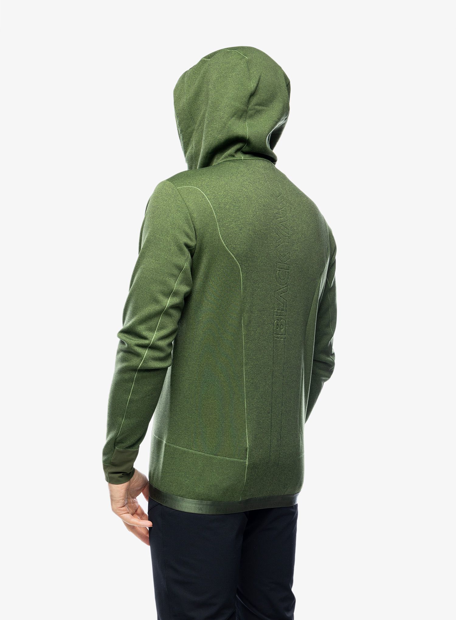 Mikina s kapucí BlackYak Betizu Hoody - twist of lime
