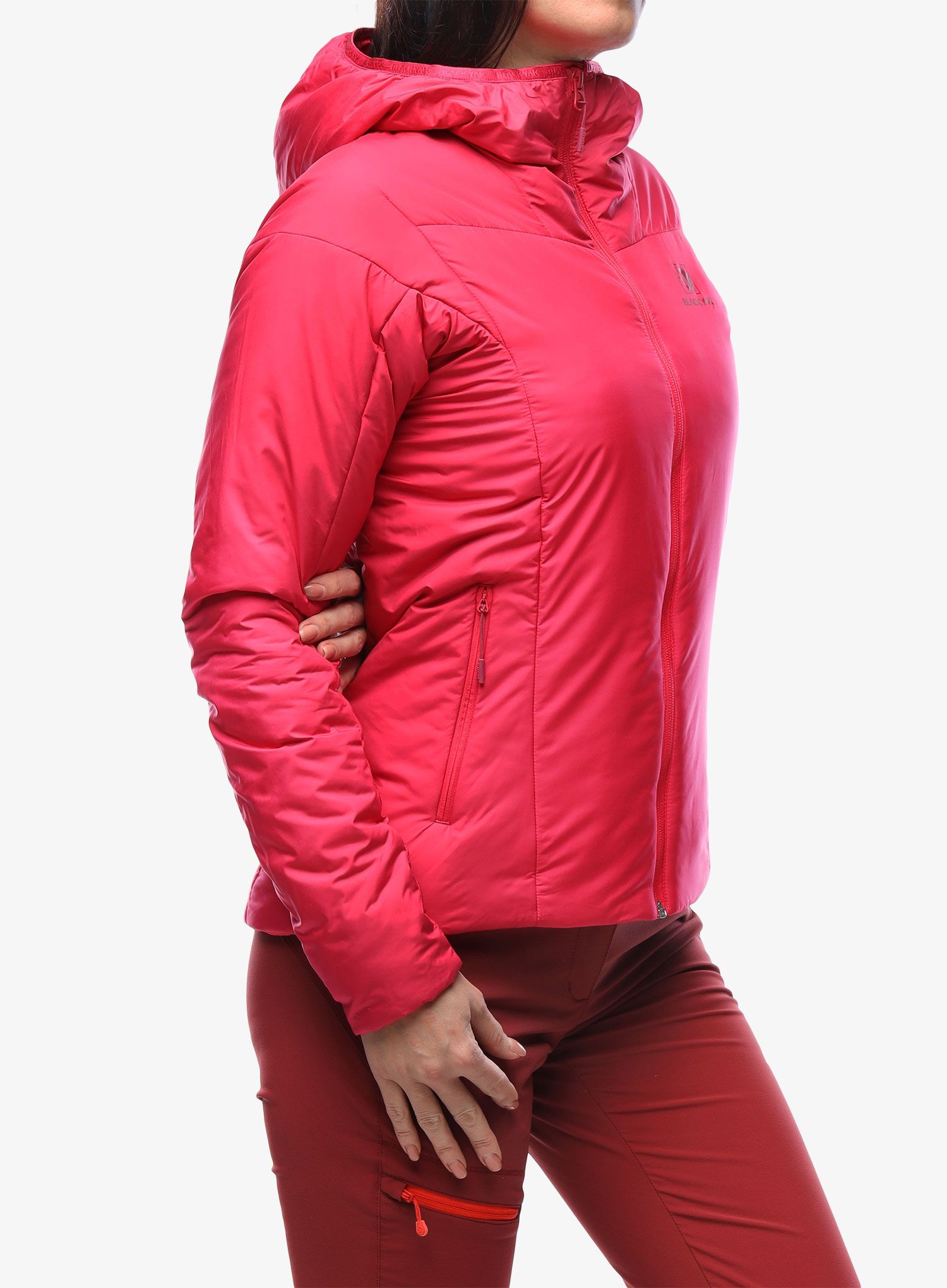 Dámská izolovaná bunda BlackYak Calvana Hoody - love potion