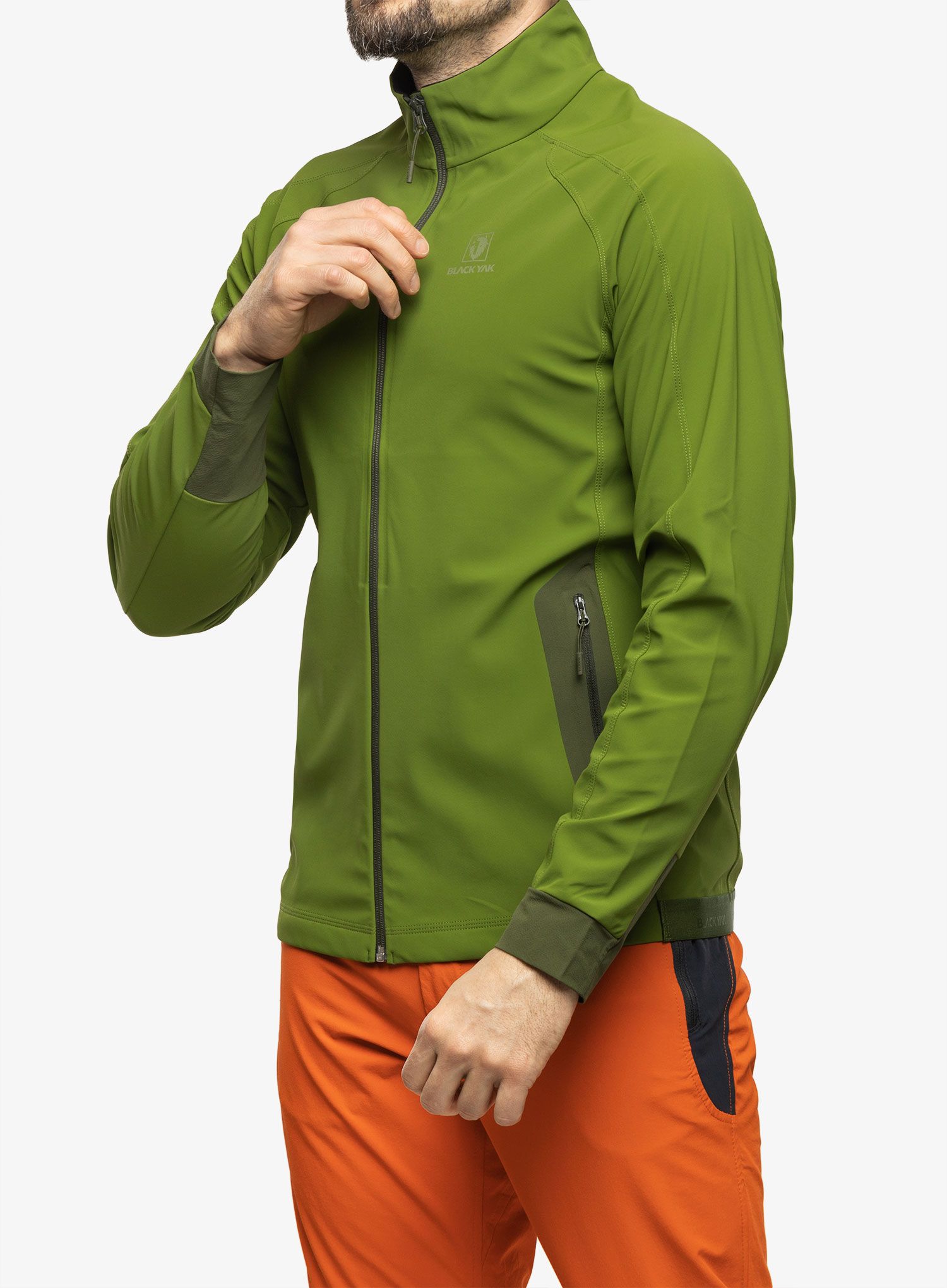 Softshellová bunda BlackYak Castana Jacket - twist of lime