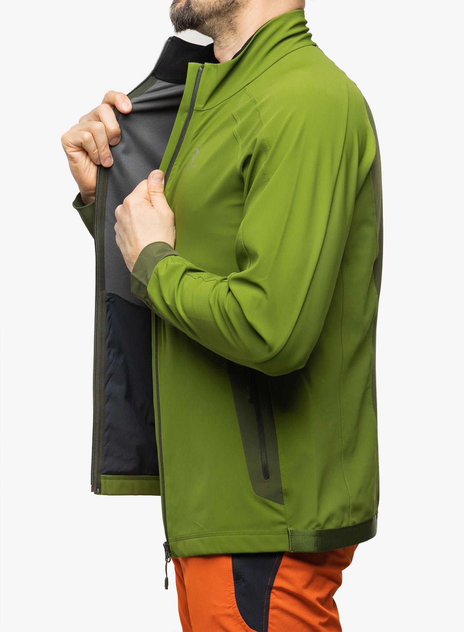 Softshellová bunda BlackYak Castana Jacket - twist of lime