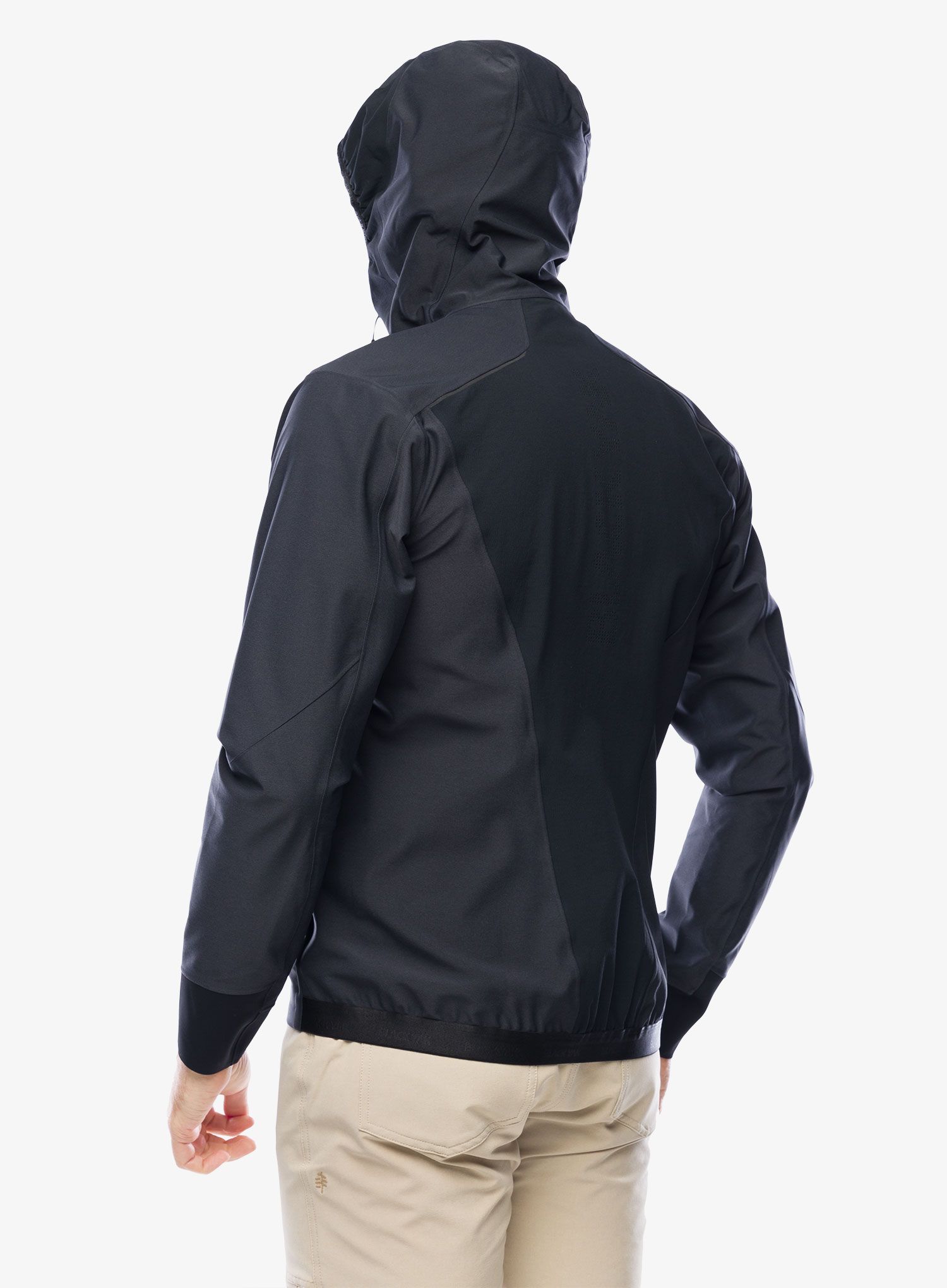 Softshellová bunda BlackYak Dangi Hoody - black beauty