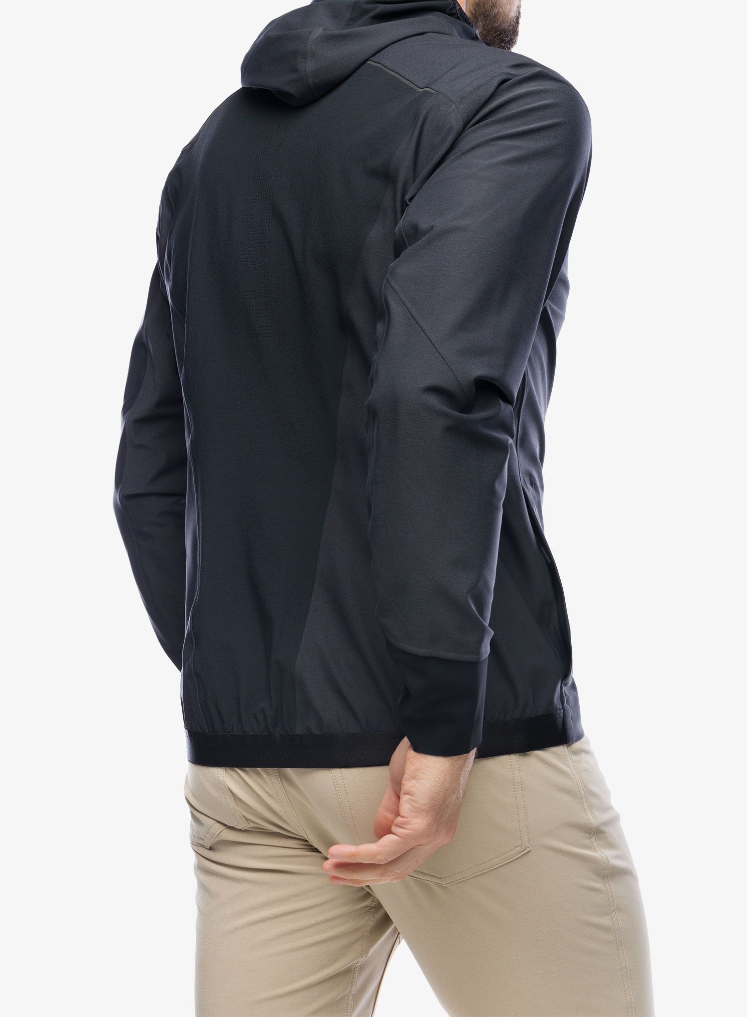 Softshellová bunda BlackYak Dangi Hoody - black beauty