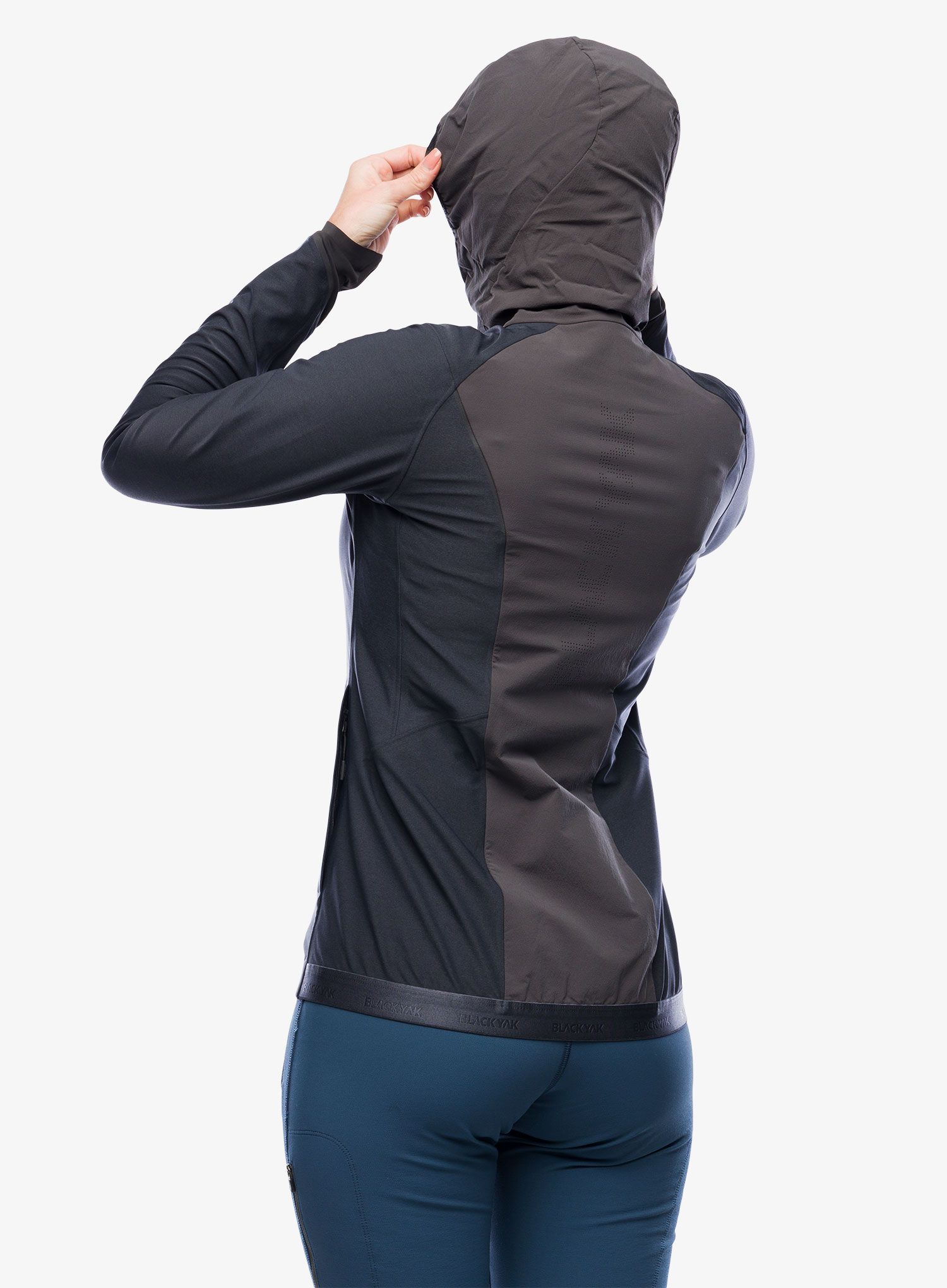 Softshellová bunda dámská BlackYak Dangi Hoody - phantom