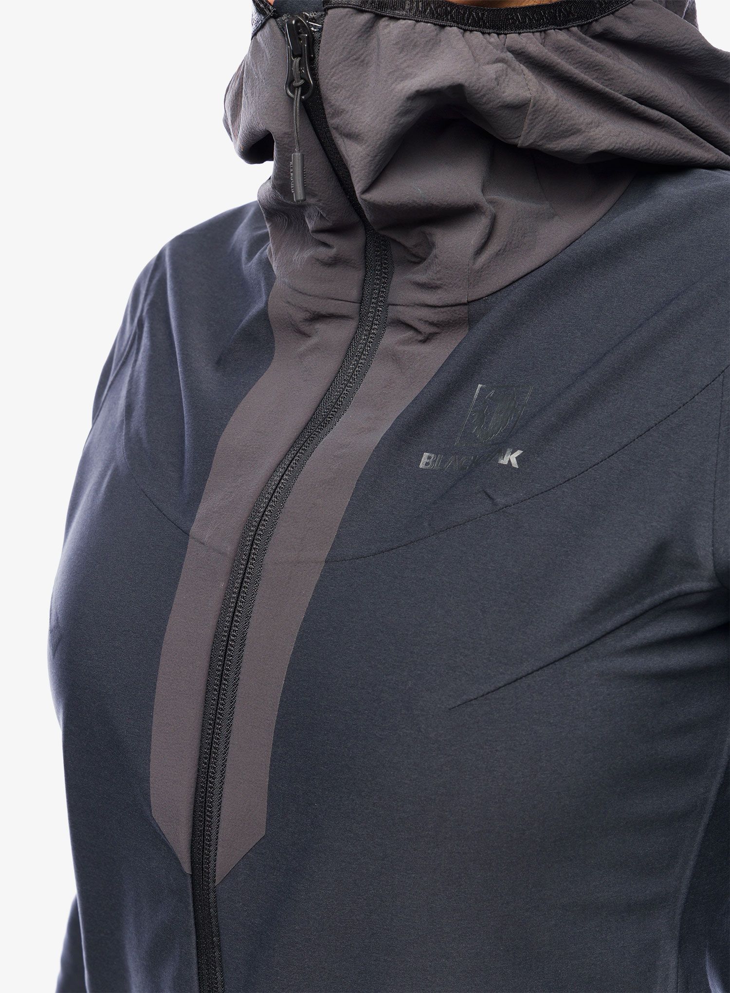 Softshellová bunda dámská BlackYak Dangi Hoody - phantom