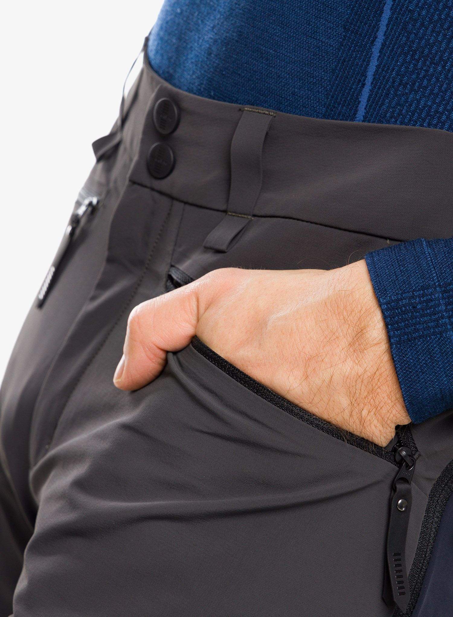 Trekové kalhoty BlackYak Doayo Pants - phantom