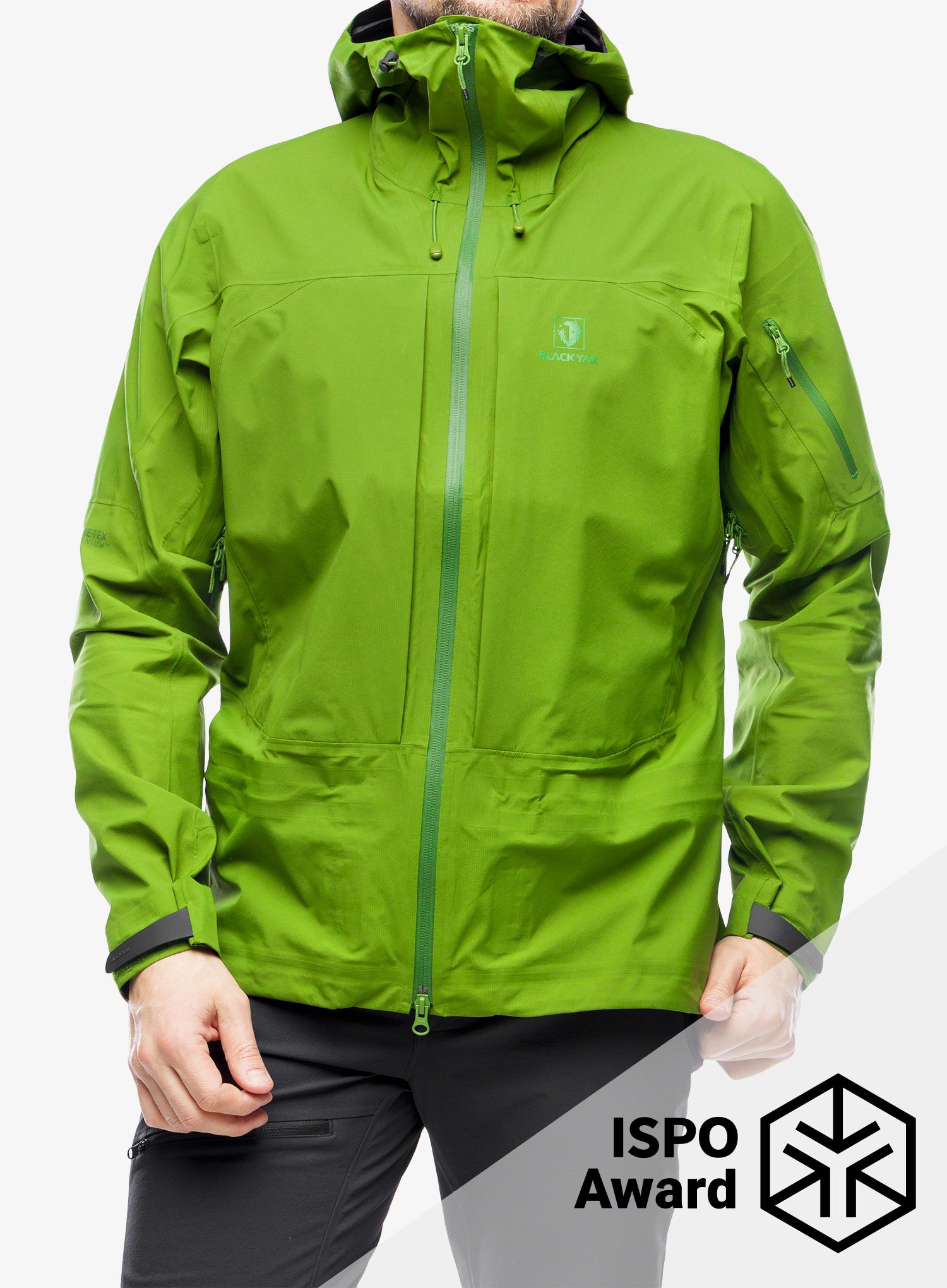 Softshellová bunda BlackYak Hariana Jacket - twist of lime