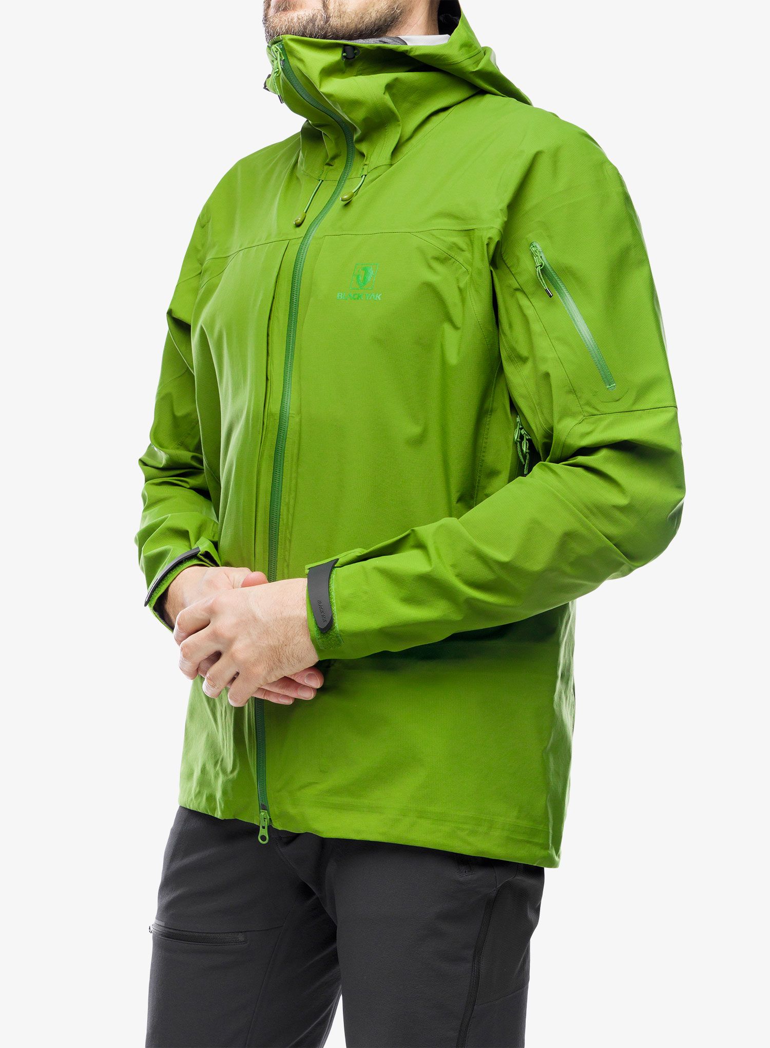 Softshellová bunda BlackYak Hariana Jacket - twist of lime