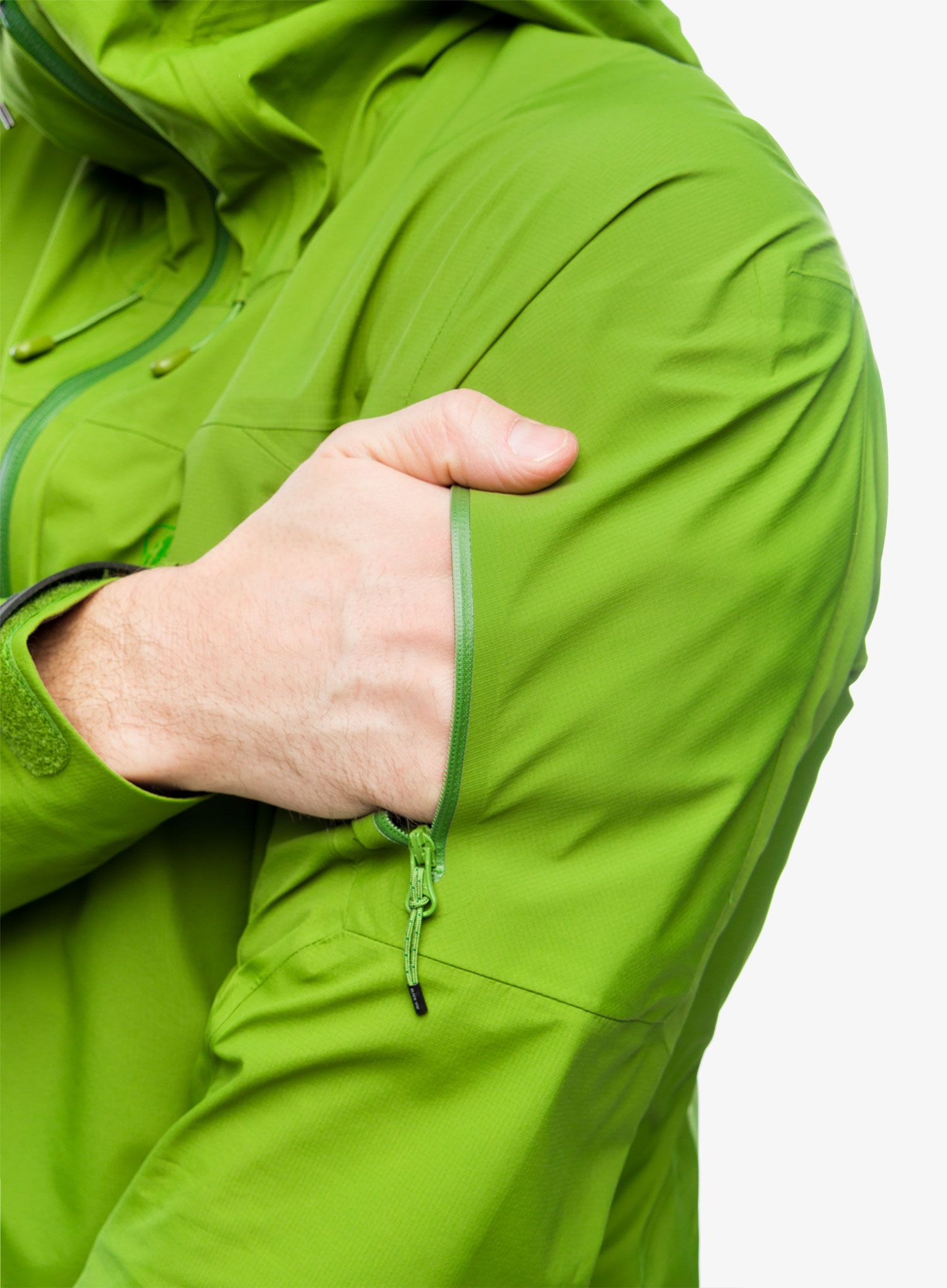Softshellová bunda BlackYak Hariana Jacket - twist of lime