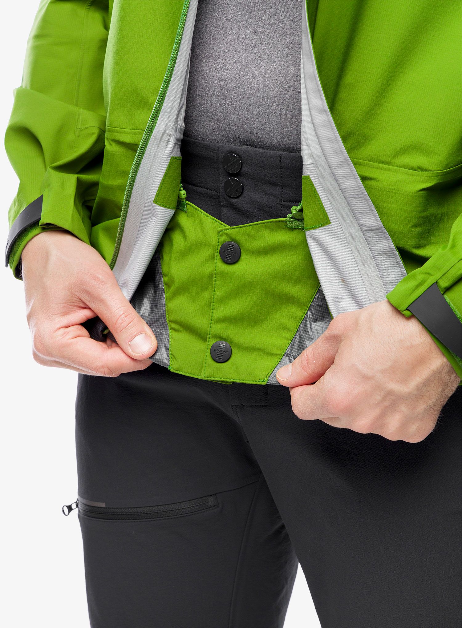 Softshellová bunda BlackYak Hariana Jacket - twist of lime
