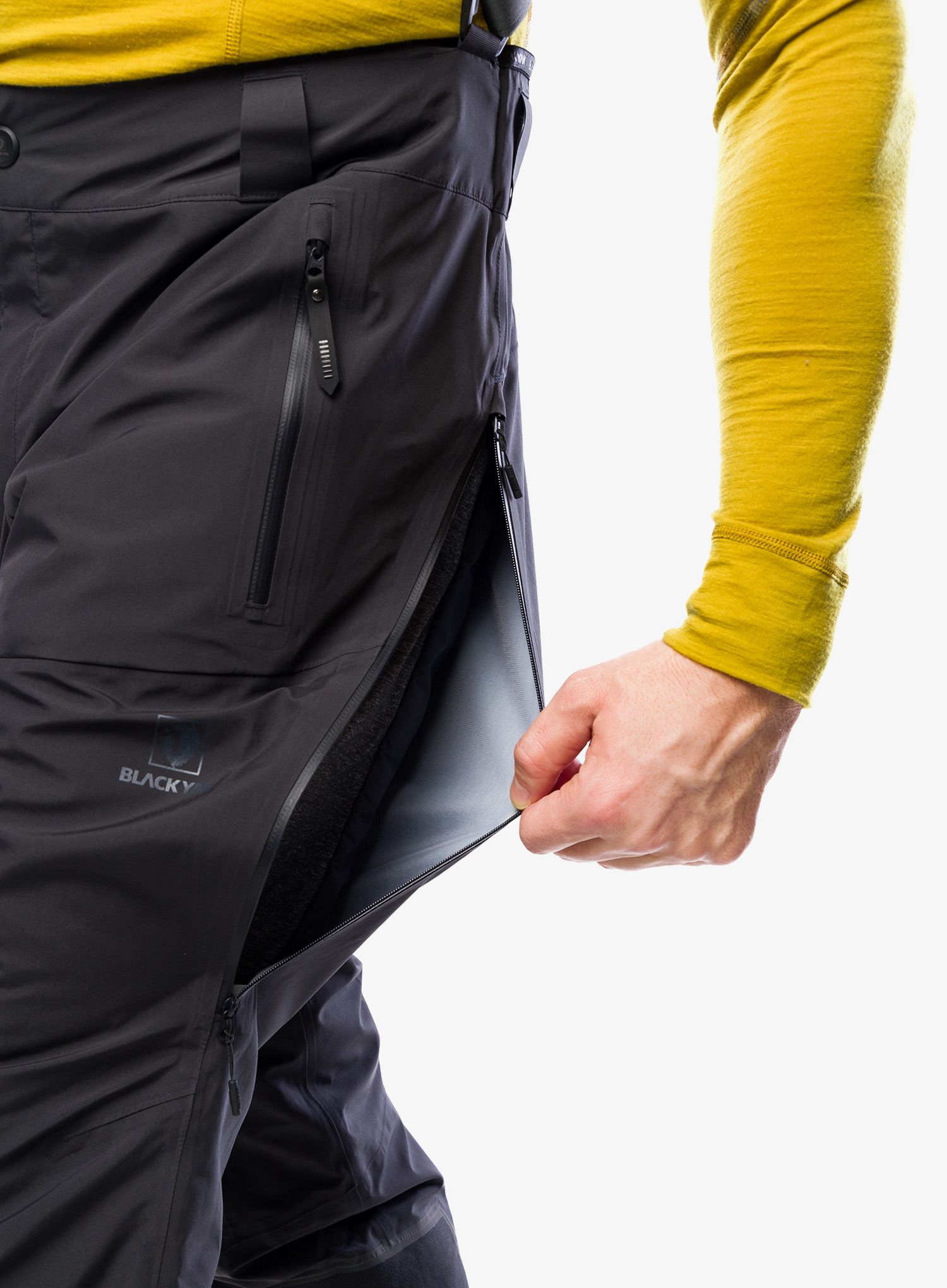 Skialpové kalhoty BlackYak Mahal Pants - phantom