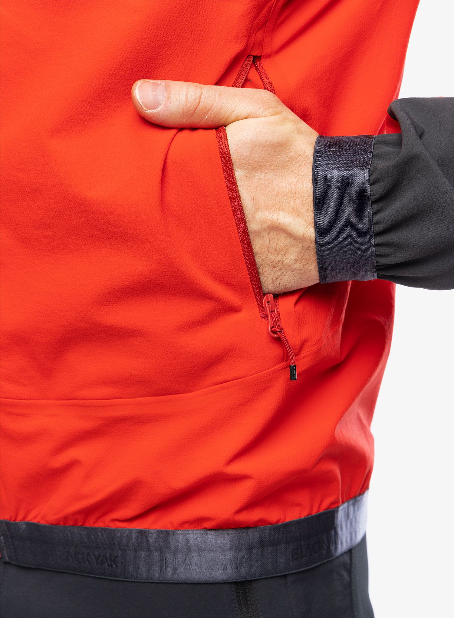 Softshellová bunda BlackYak Modicana Jacket - fiery red