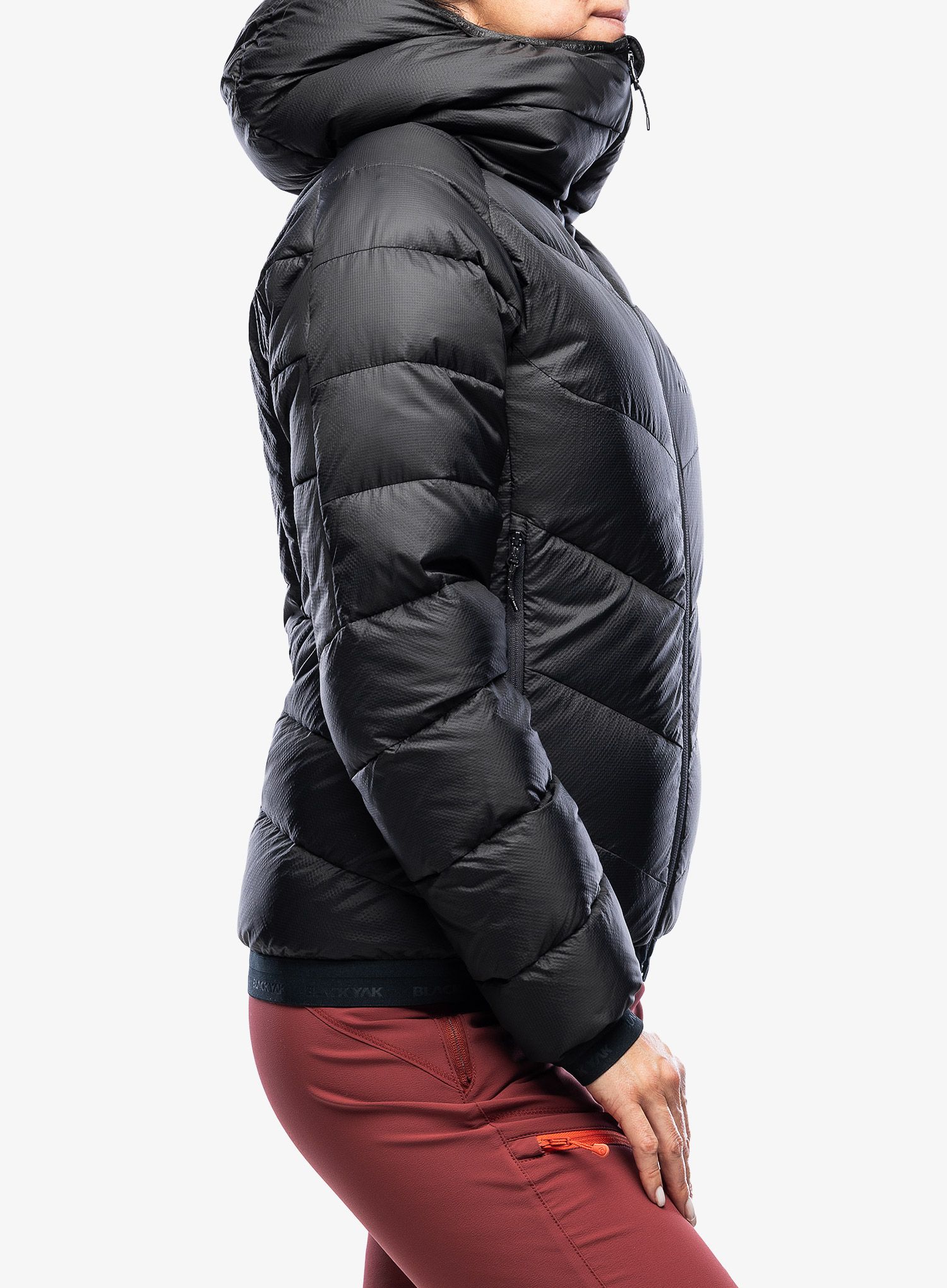 Bunda péřová dámská BlackYak Niata Jacket - black beauty