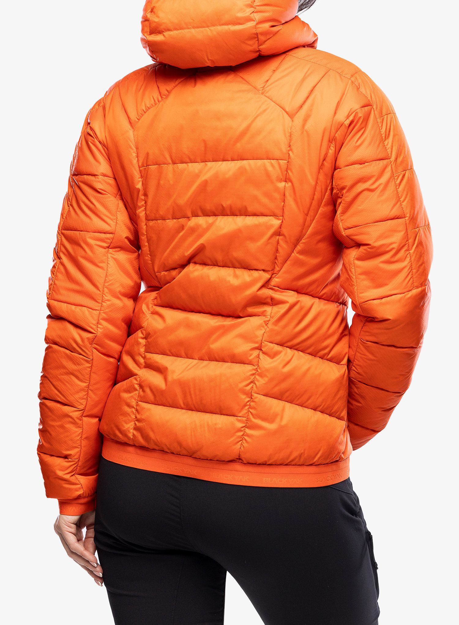 Bunda péřová dámská BlackYak Niata Jacket - pureed pumpkin
