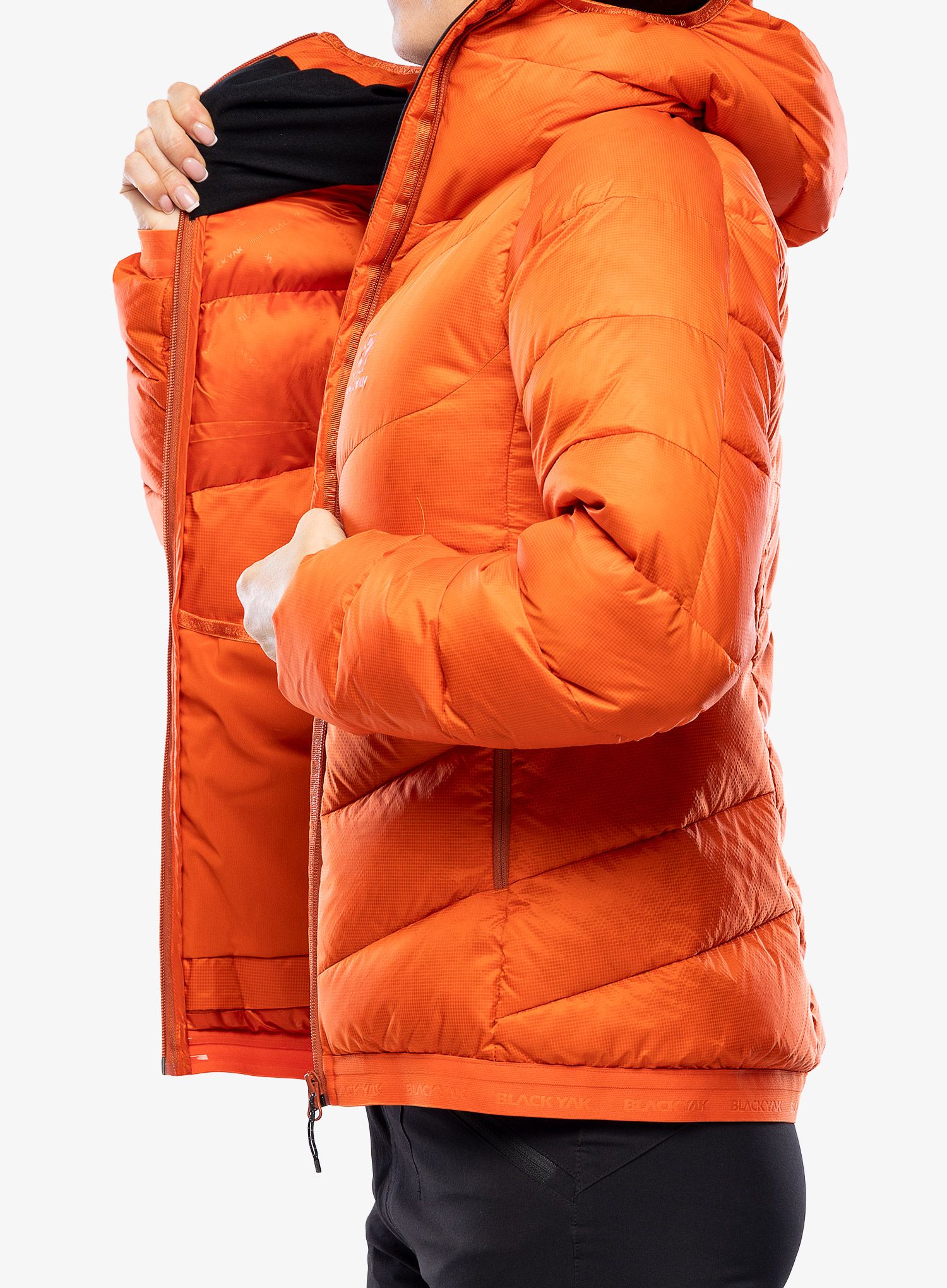 Bunda péřová dámská BlackYak Niata Jacket - pureed pumpkin