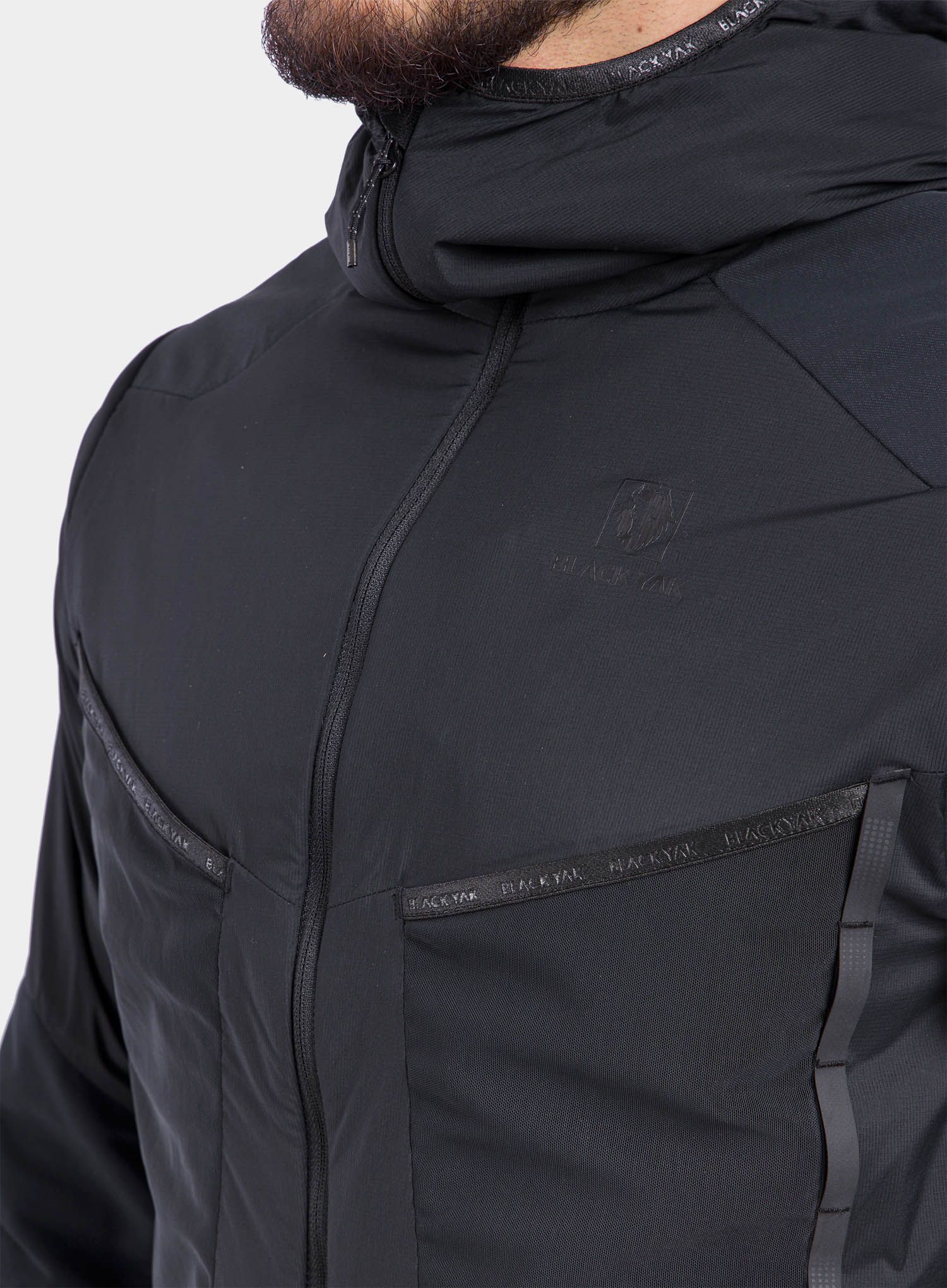 Hybridní bunda BlackYak Yakutian Jacket - black beauty