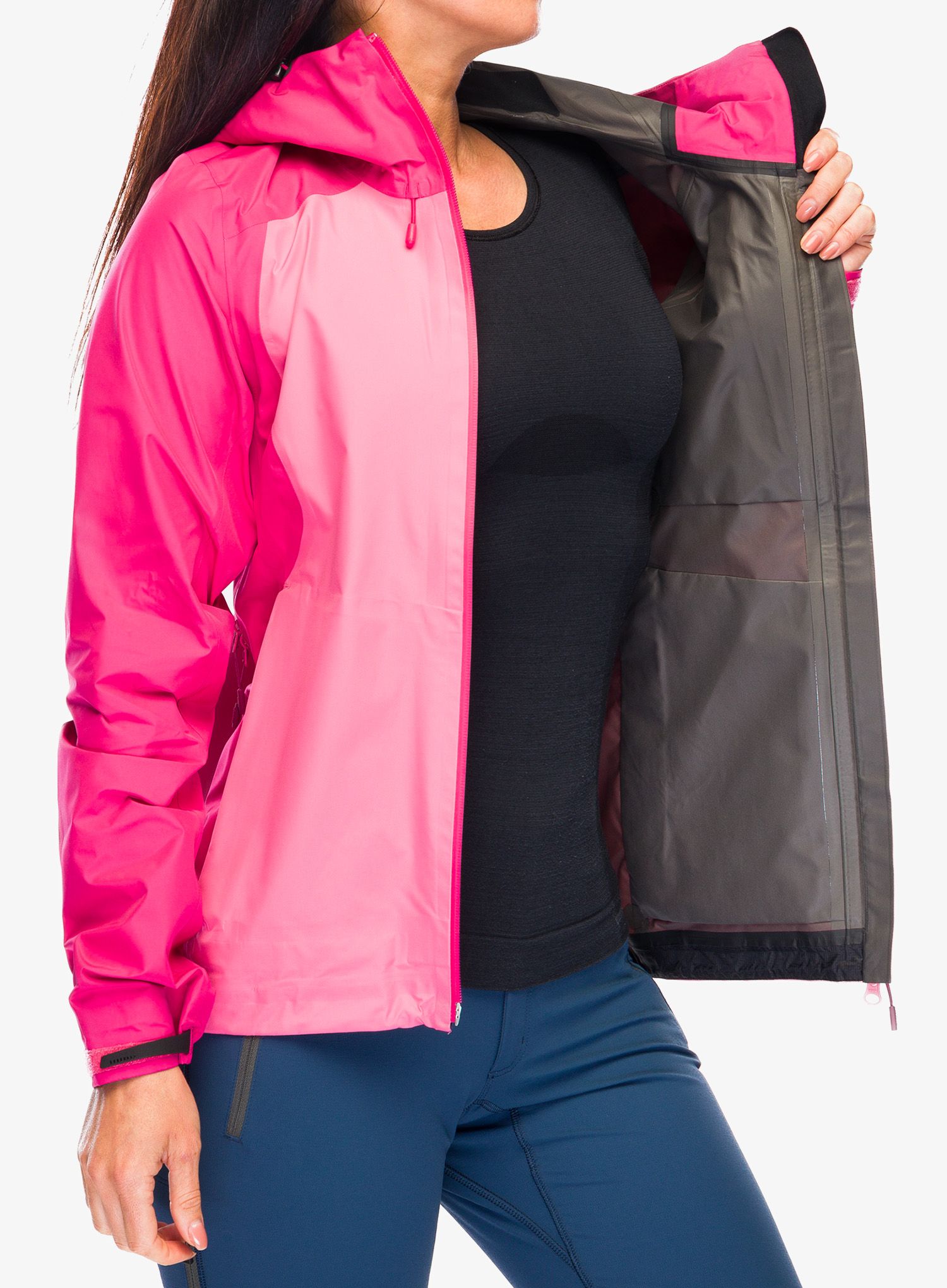 Bunda nepromokavá dámská BlackYak Zebu Jacket - honey suckle